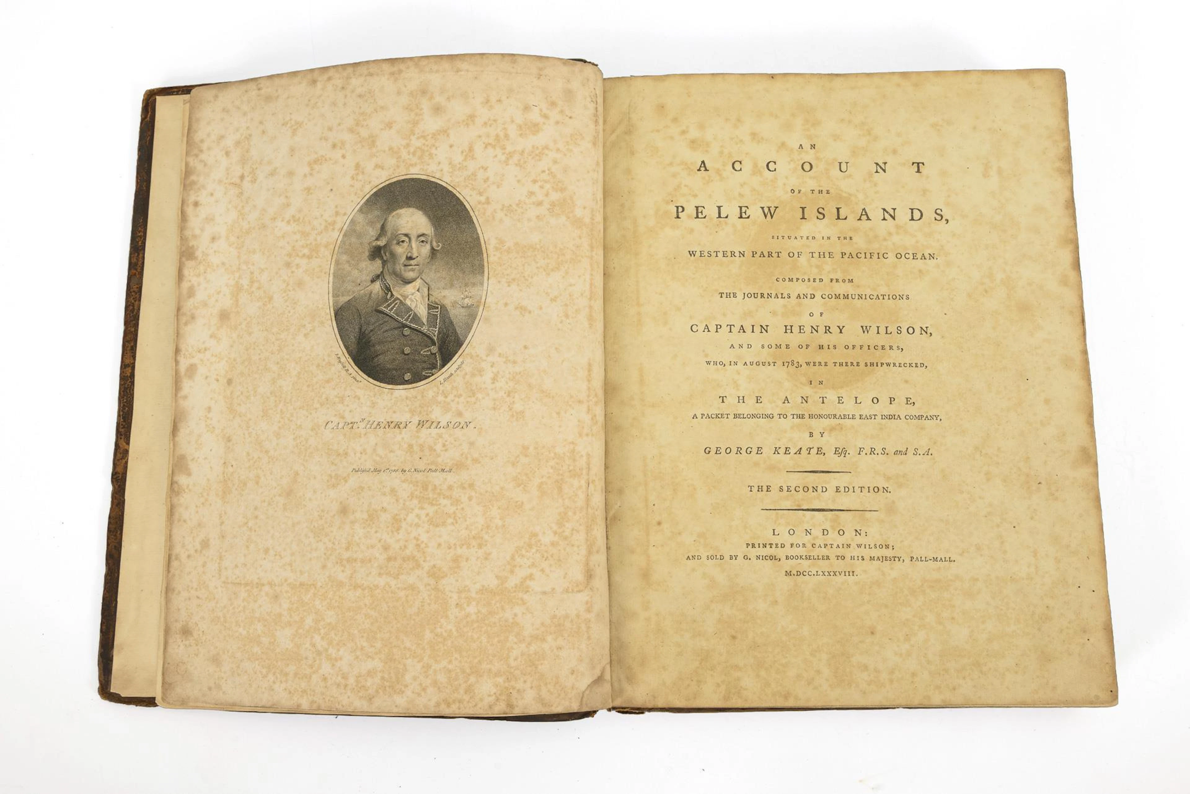 WILSON, Henry, WILSON, Henry, WILSON, Henry, "An Account of the Pelew Island"
