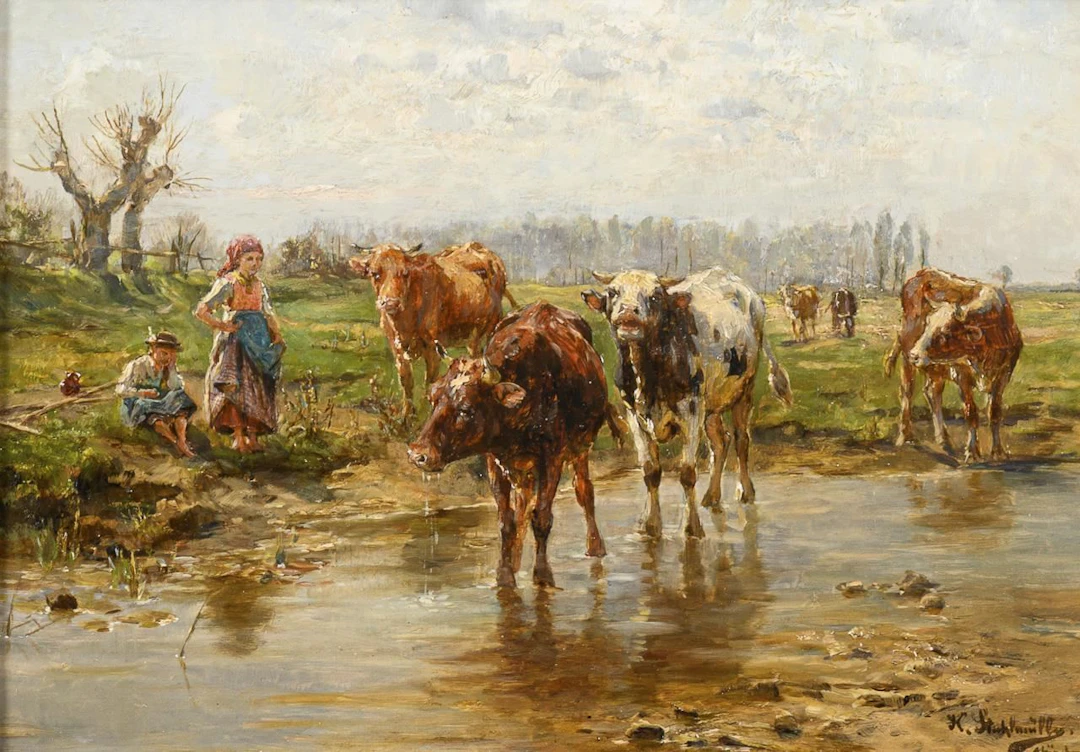 STUHLMÜLLER, Karl(1859 Munich – 1930 ibid.), STUHLMÜLLER, Karl(1859