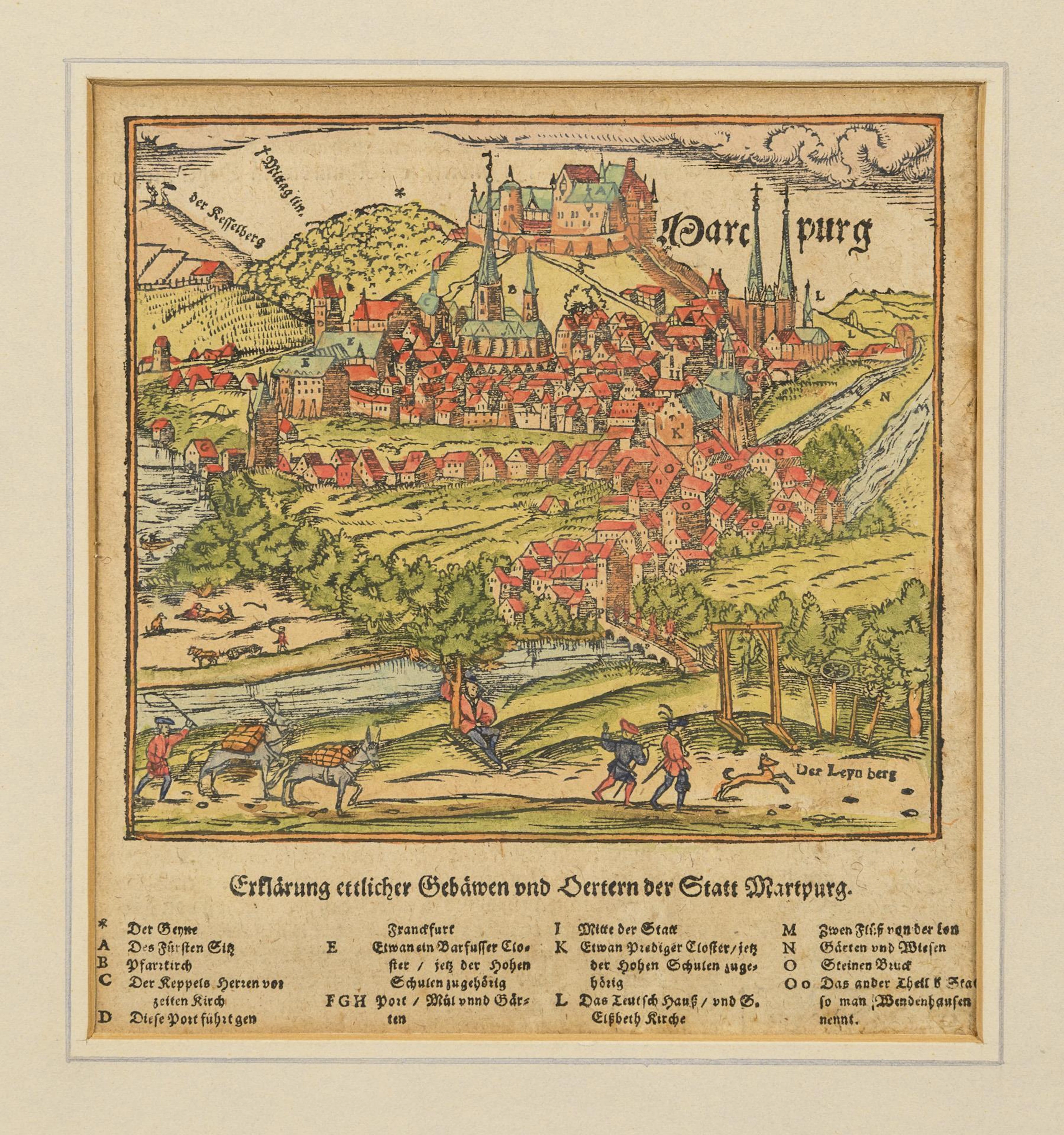 City view of Marburg