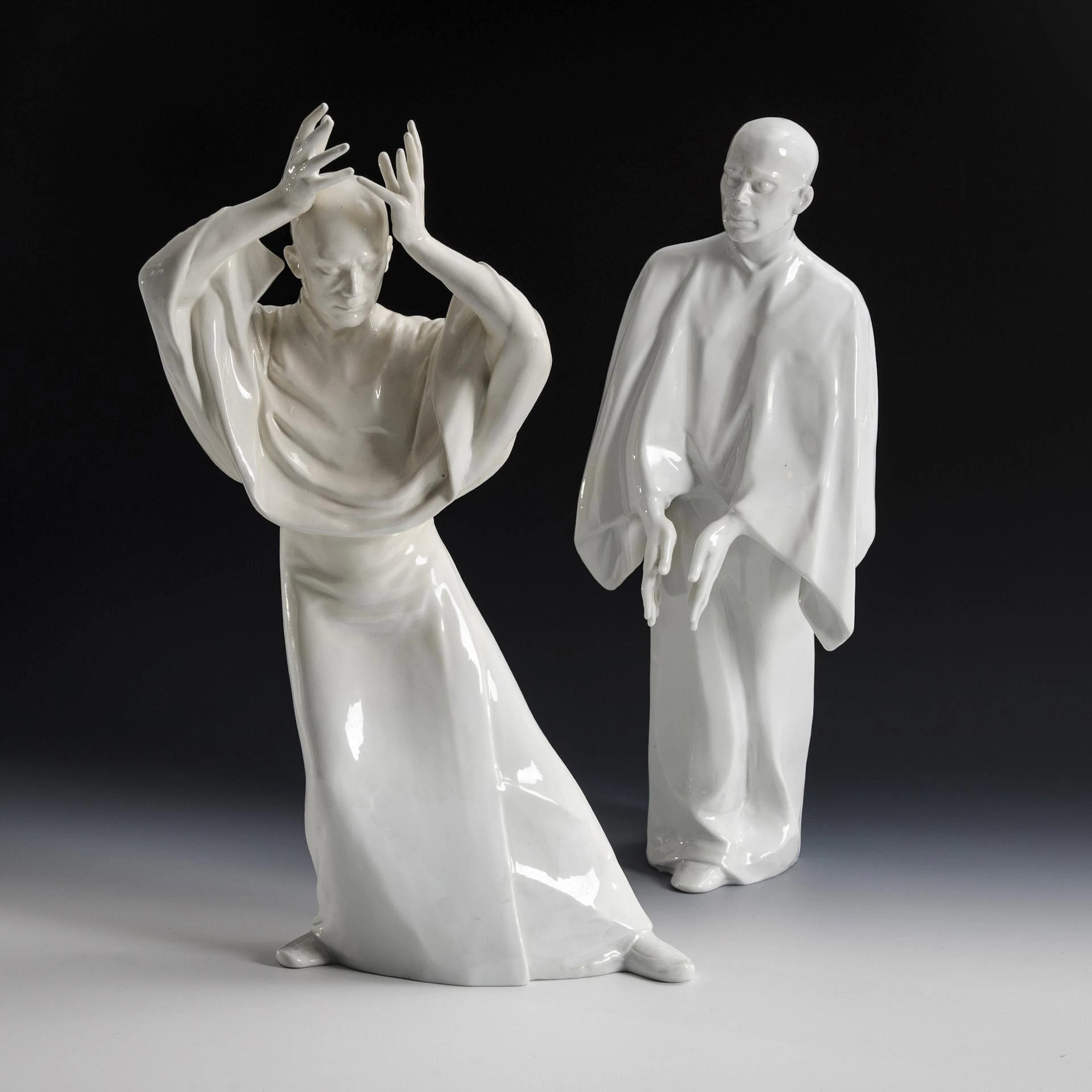 2 figures "Lucifer". Rosenthal.