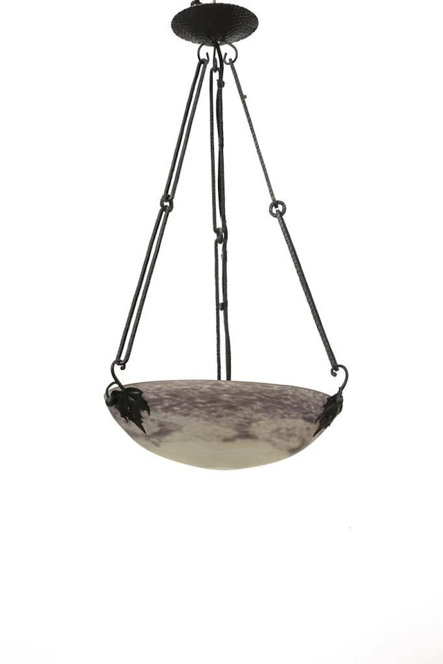 Hanging lamp.