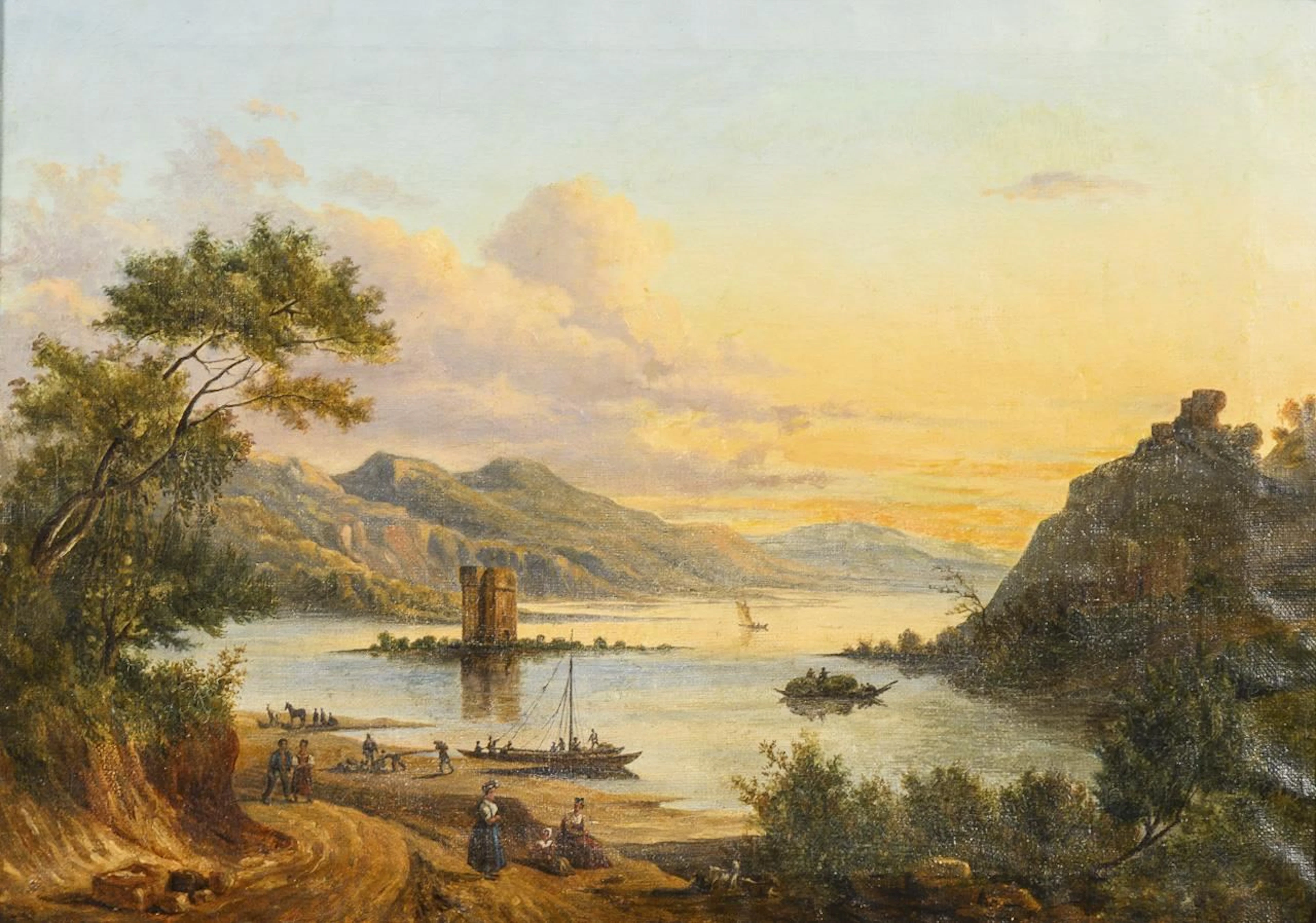 Atmospheric Coastal Landscape