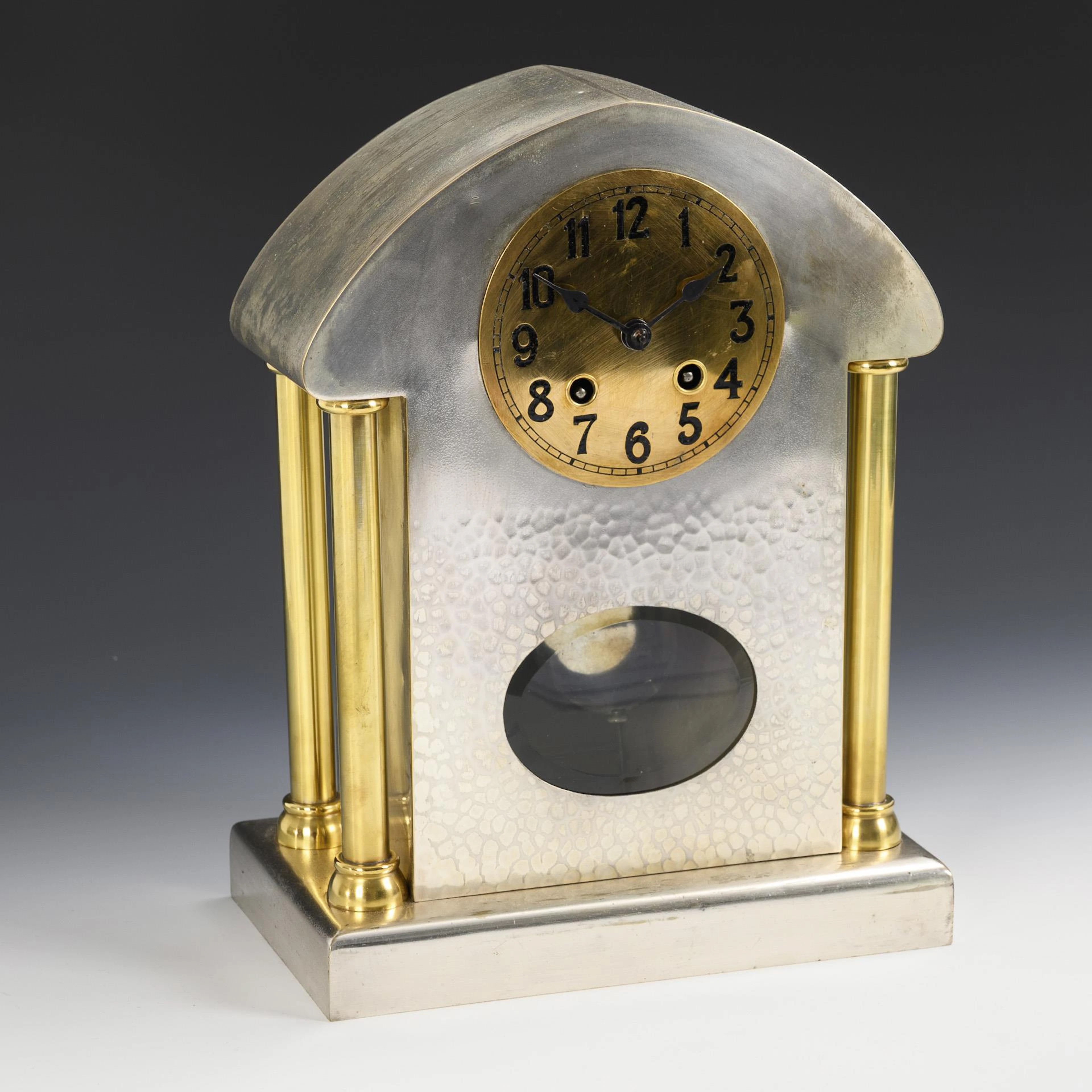 Art Nouveau table clock.