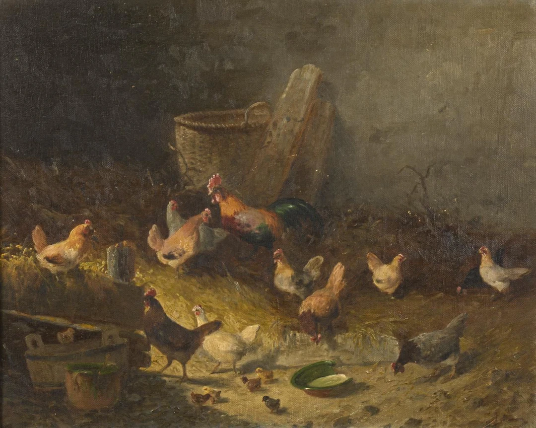 JOHANNY, J. JOHANNY, J. JOHANNY, J. Poultry in the Coop