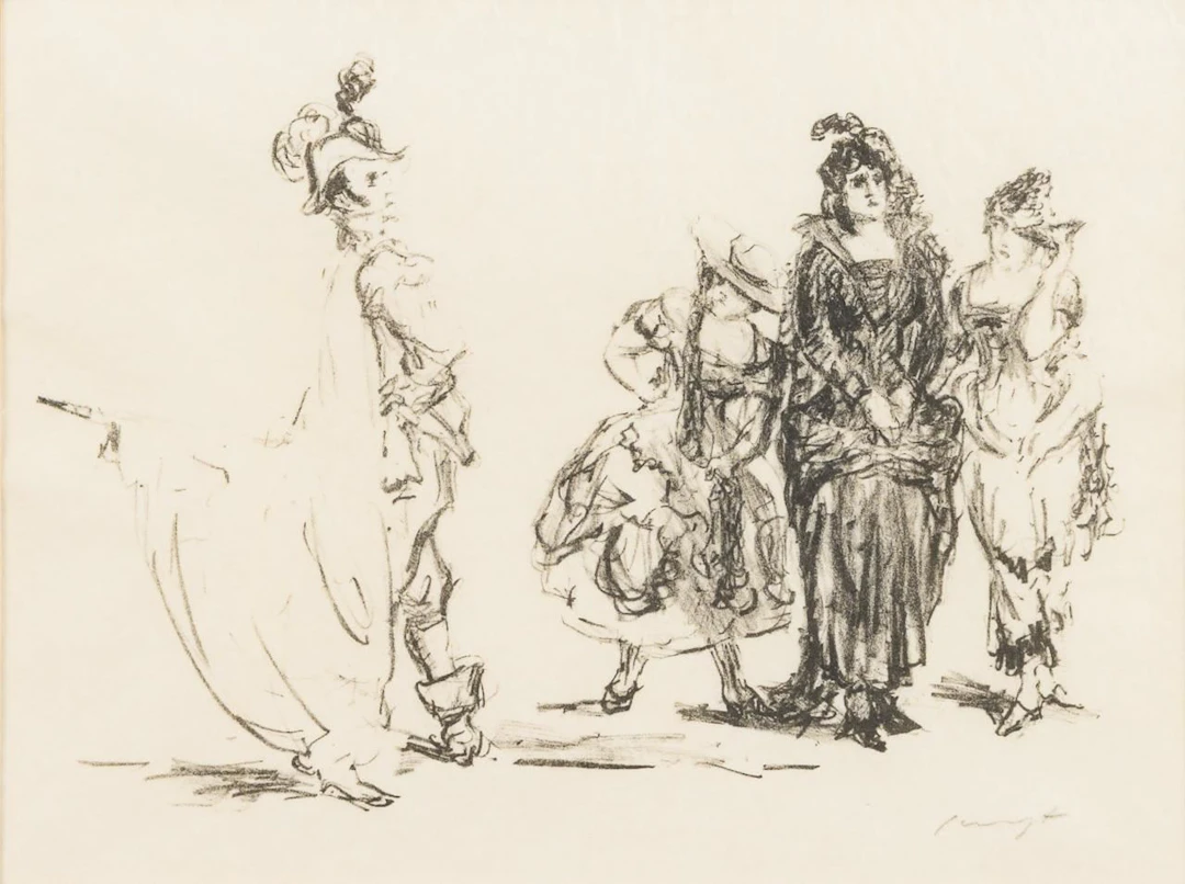 SLEVOGT, Max(1868–1932), SLEVOGT, Max(1868–1932), SLEVOGT, Max, Scene