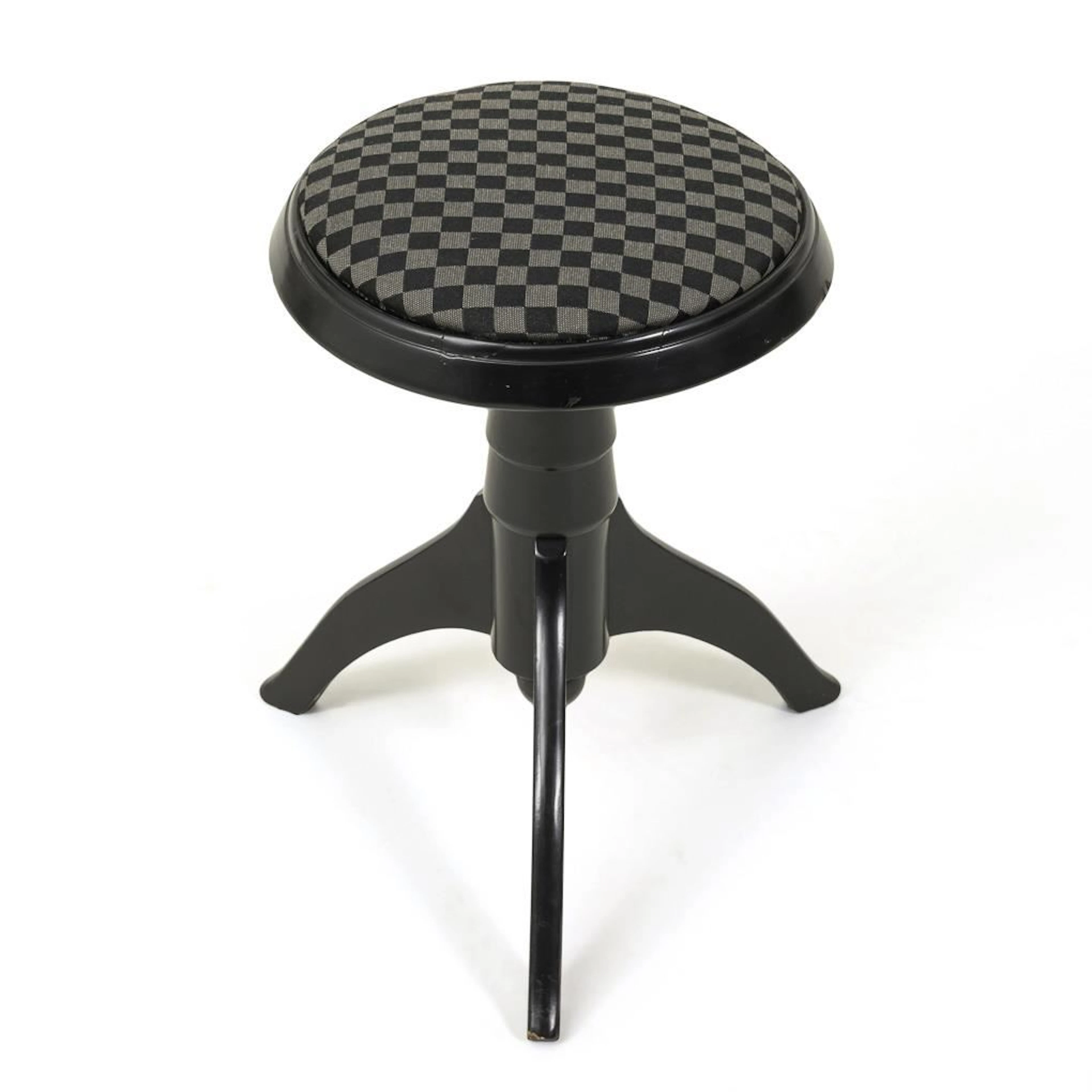 Art Nouveau piano stool.