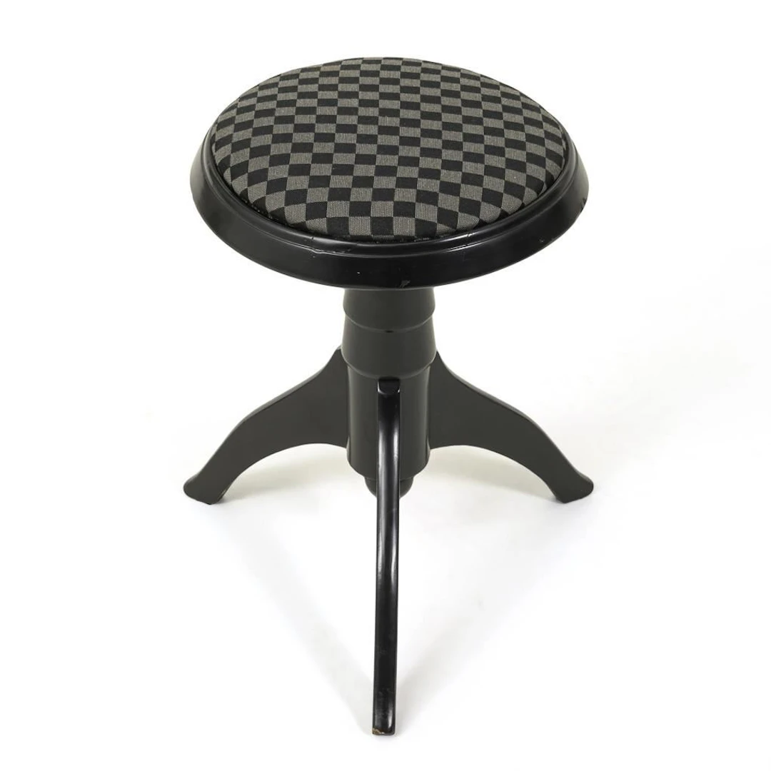Art Nouveau piano stool.
