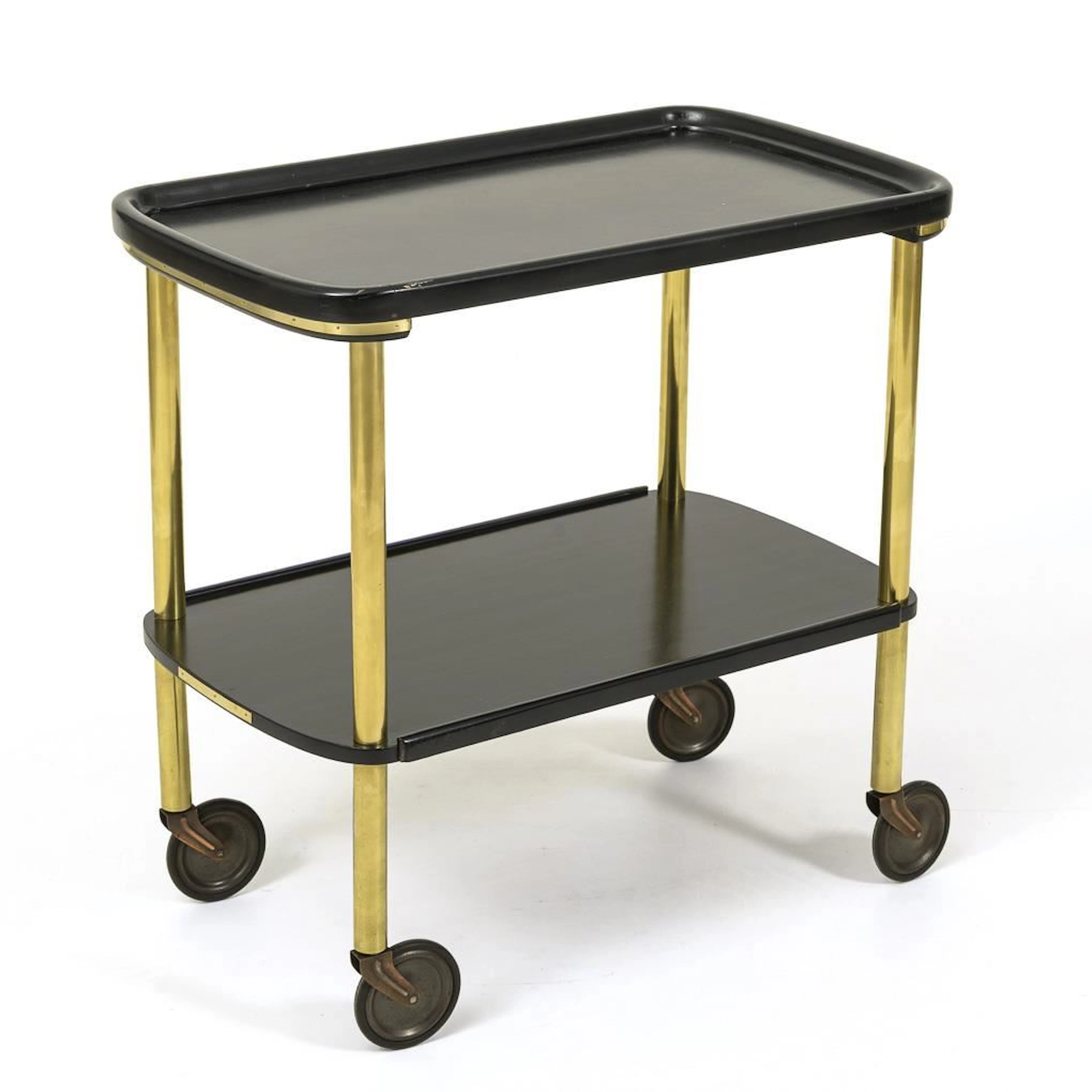 Art Deco serving cart.