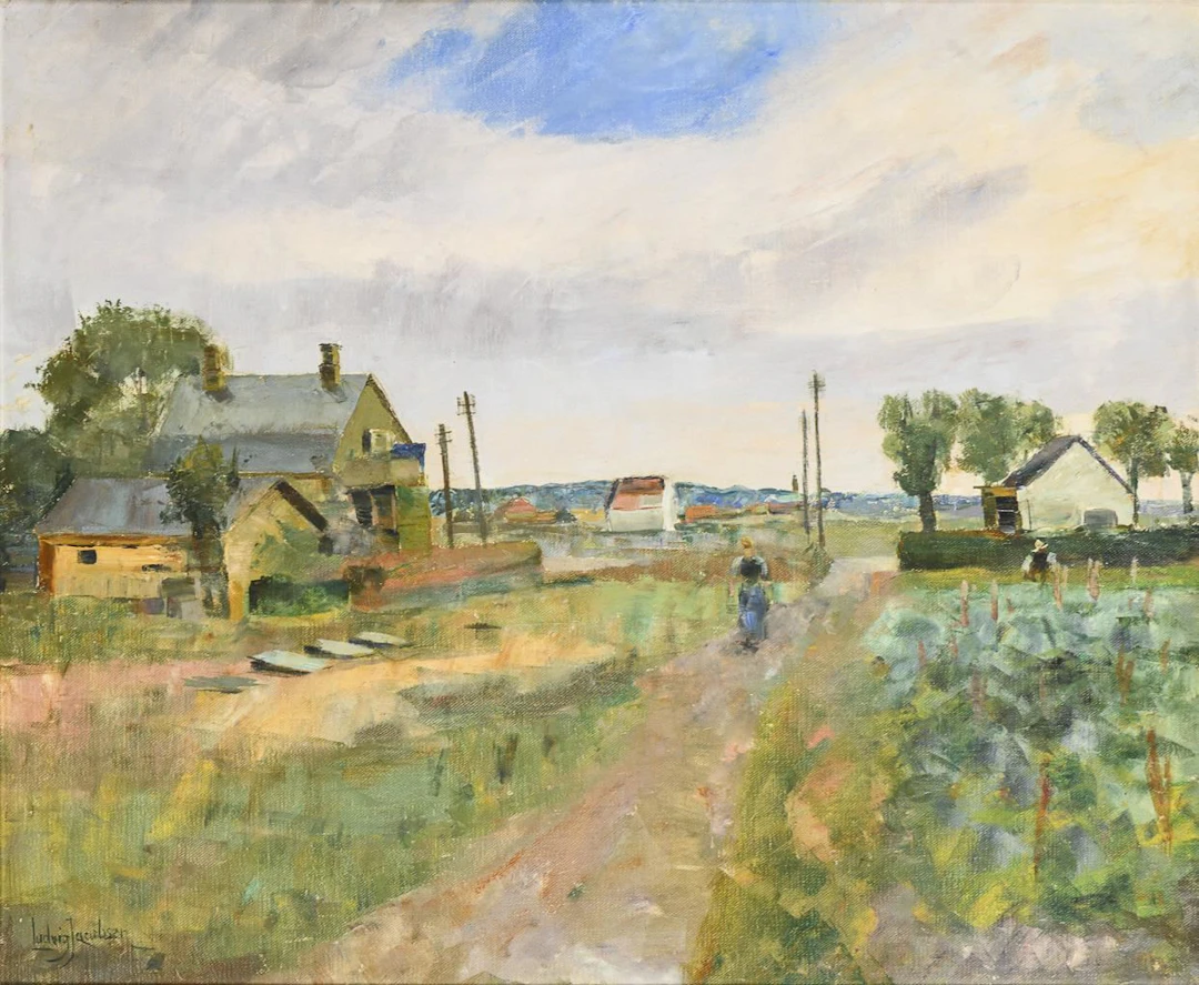 JACOBSEN, Ludvig(1890 Odense - 1957 Copenhagen), JACOBSEN, Ludvig(1890