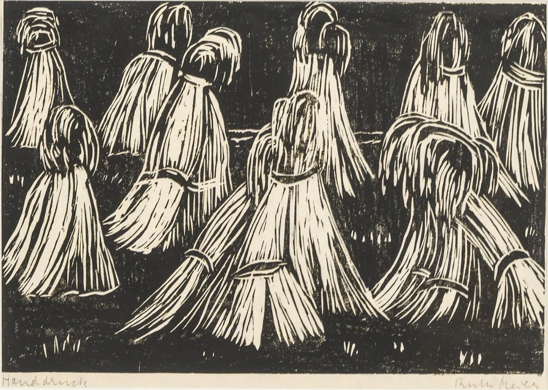 MEIER, Ruth(1888–1965), MEIER, Ruth(1888–1965), MEIER, Ruth, Sheaves of Grain
