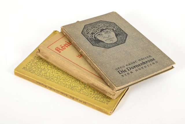 3 first editions, early 20th century