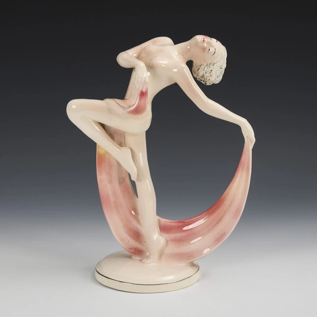 Art Deco Dancer. Hertwig & Co., Katzhütte.