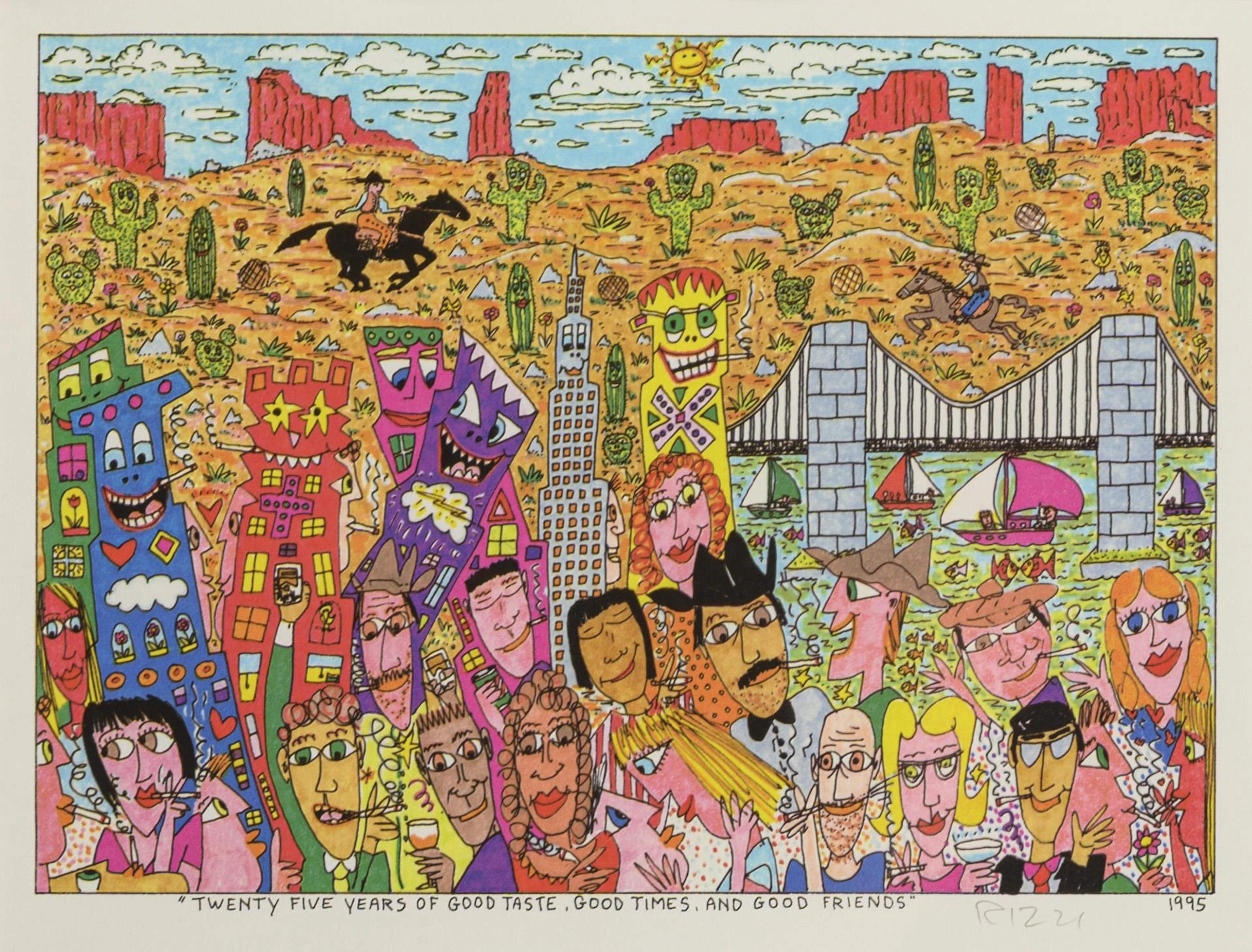 RIZZI, James(1950 New York City - 2011 ibid.), RIZZI, James(1950 New