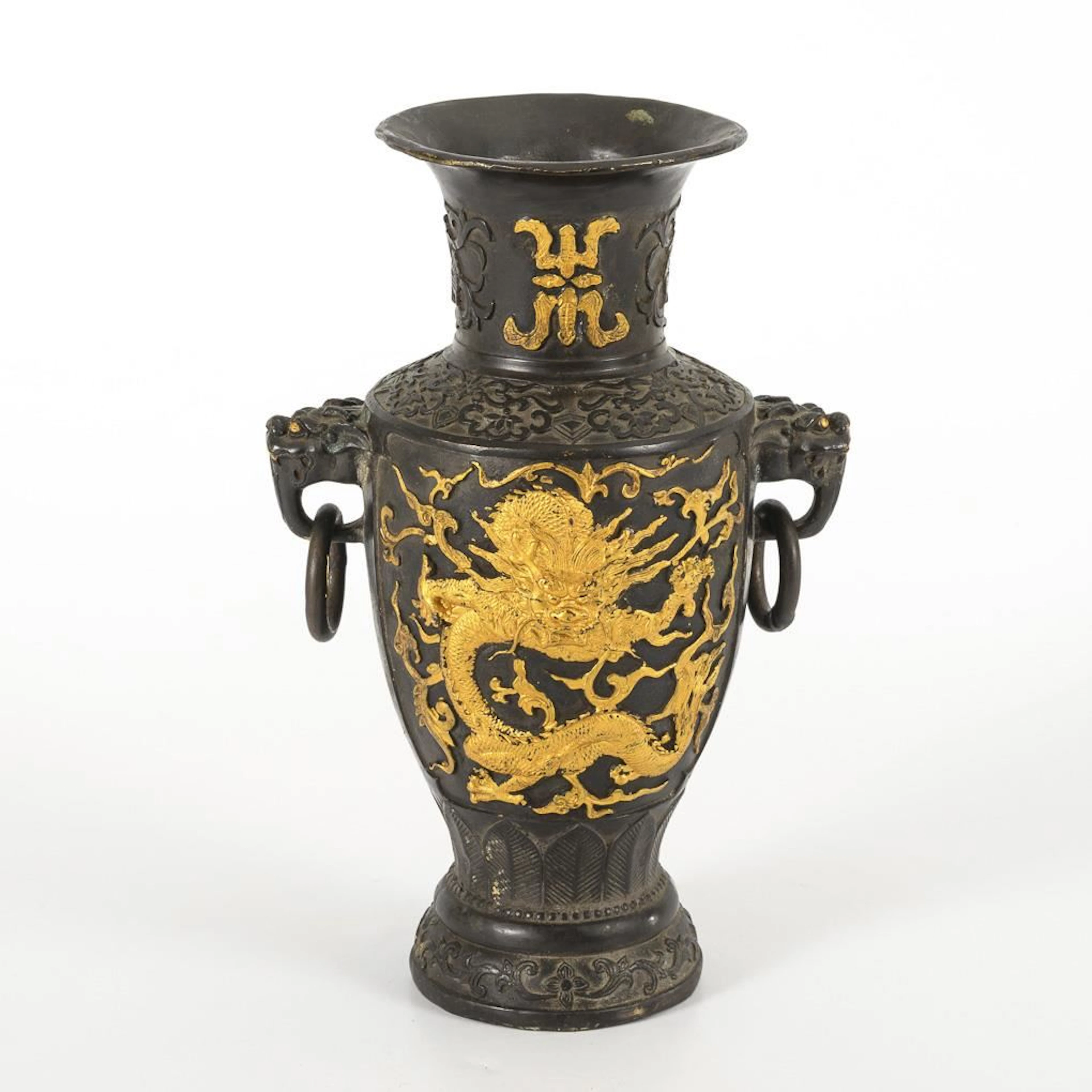 Bronze vase.