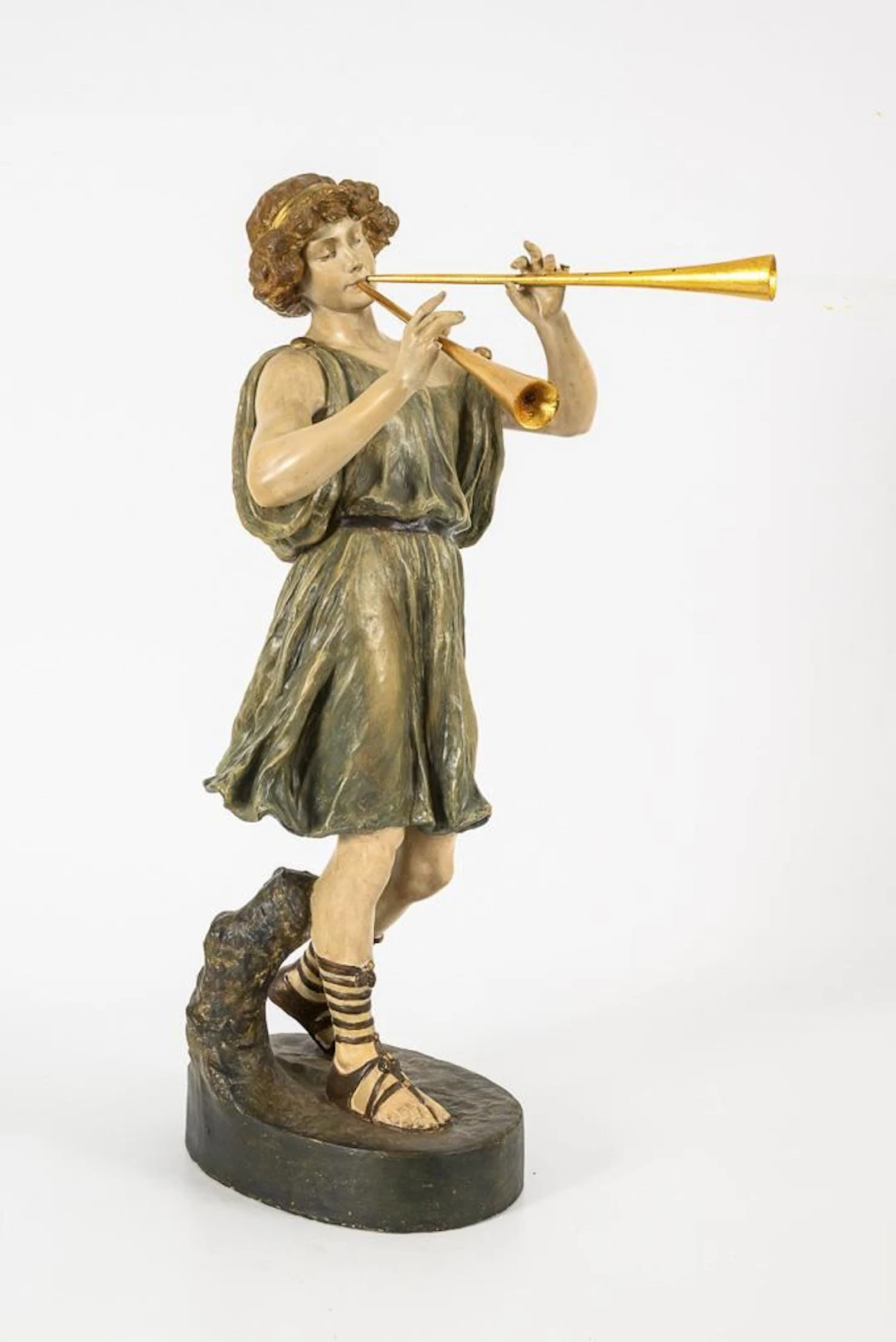 Figure: Aulos Player. Vienna-based manufacturer Friedrich Goldscheider.