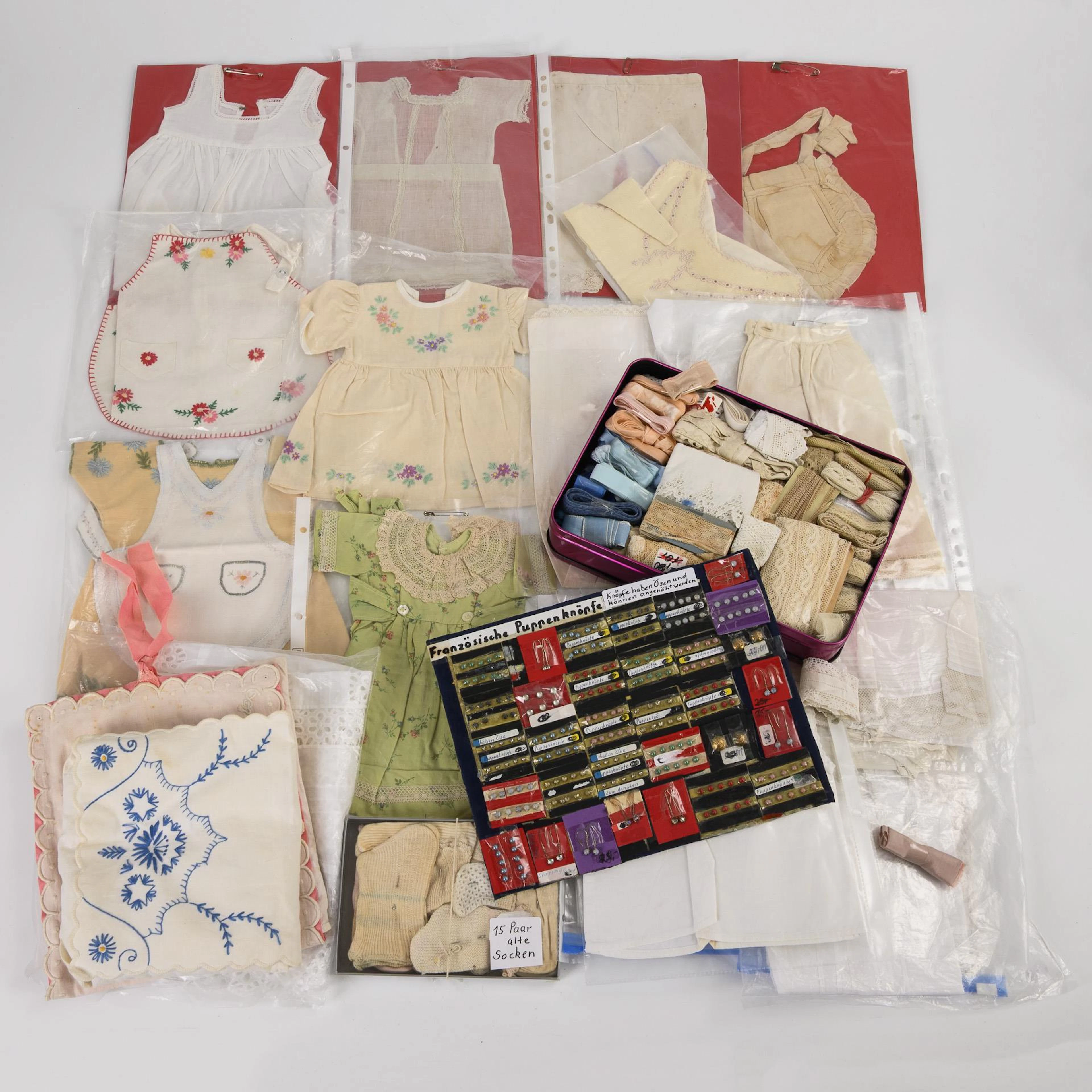Collection of textiles.