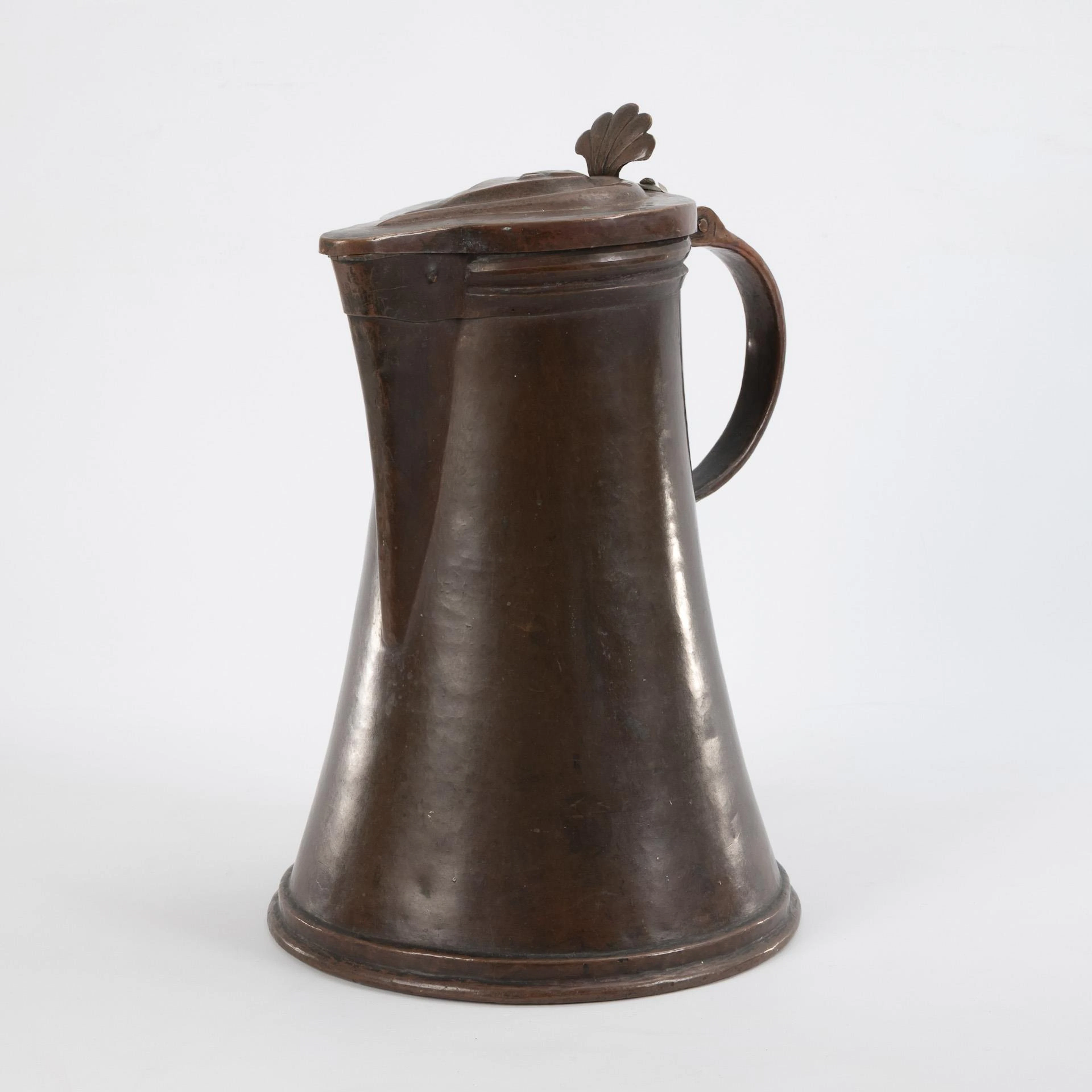 Large copper jug.