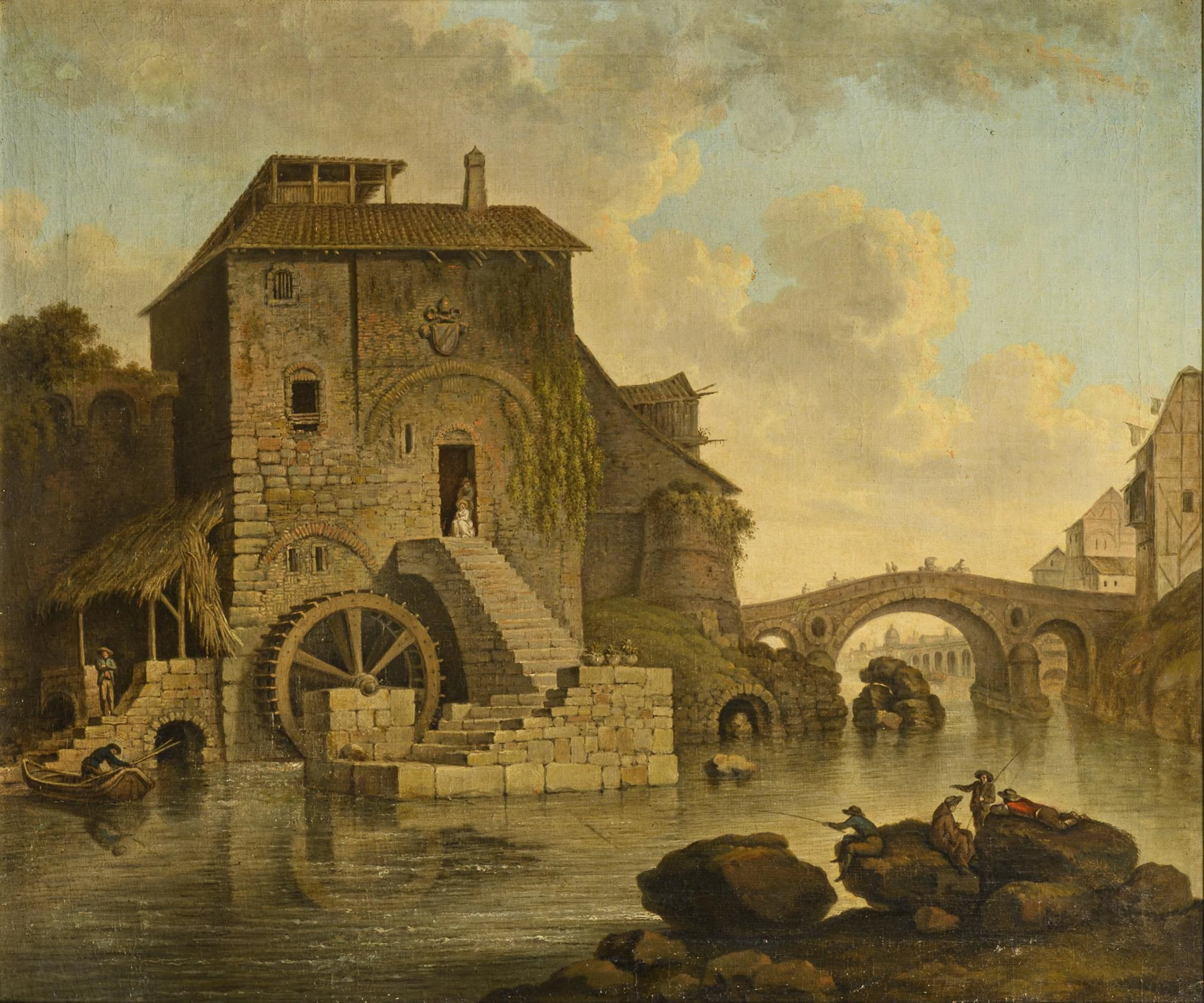 Landscape with mill