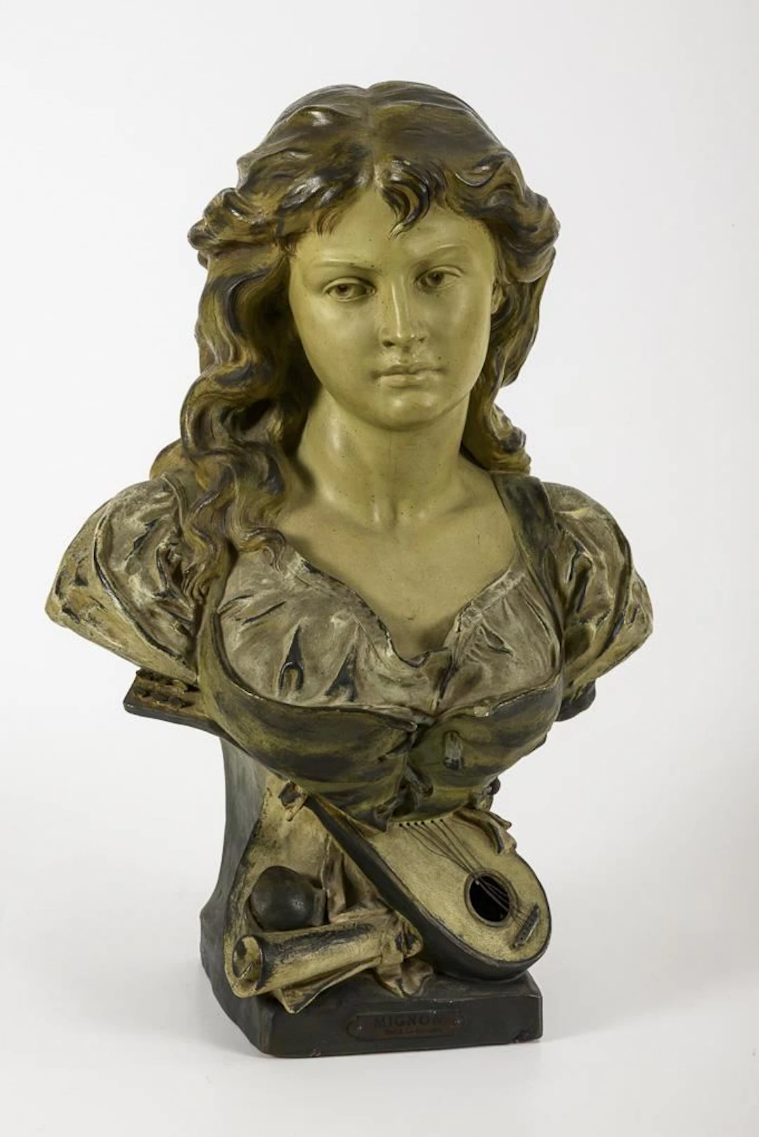 "Mignon" bust. Louis Alphonse Hanne Manufacture de L'Isle-Adam.