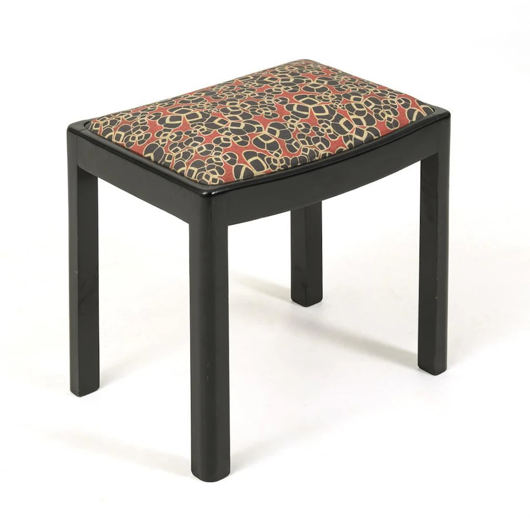 Art Nouveau piano bench.