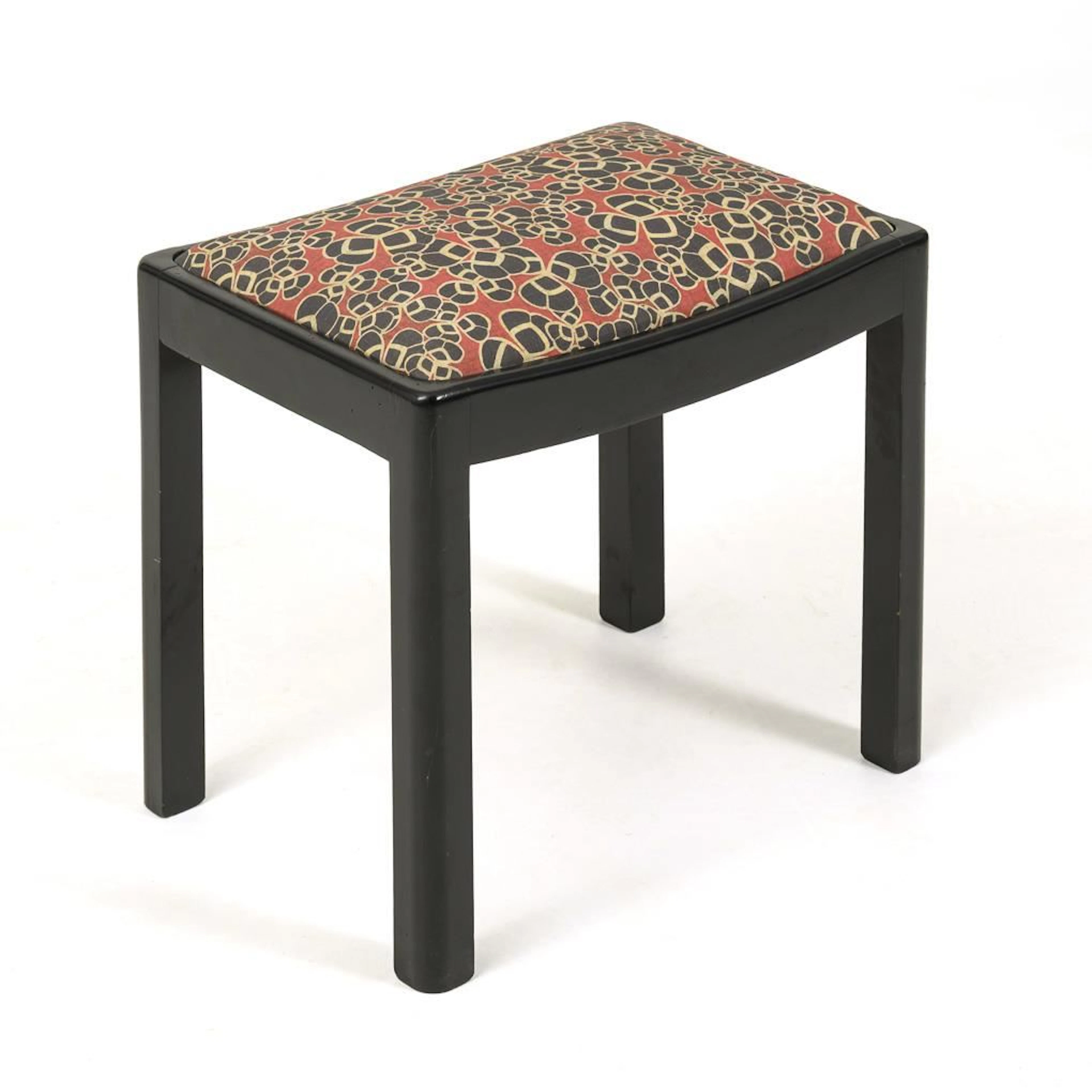 Art Nouveau piano bench.