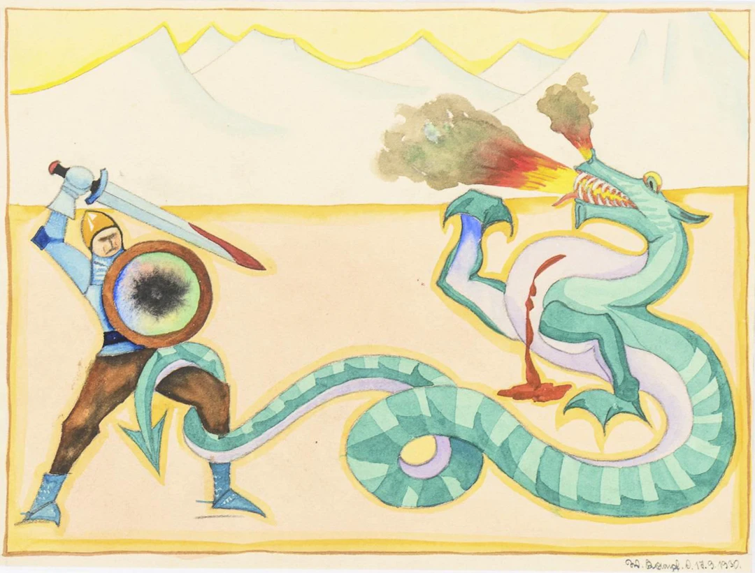 BATTLE, Wolfgang, BATTLE, Wolfgang, BATTLE, Wolfgang, Battle with a Dragon