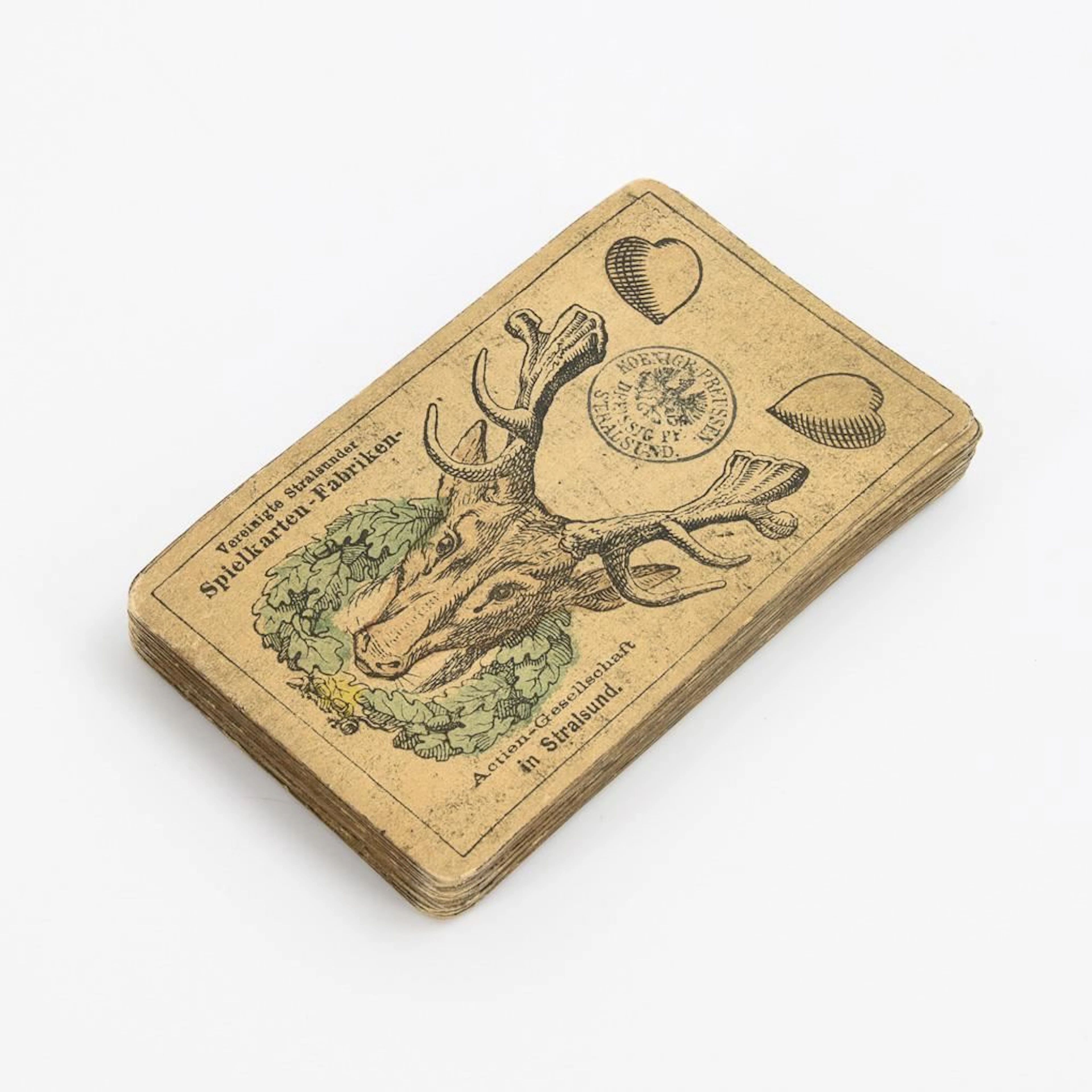 German Museum-Quality Playing Cards with Hunting Motifs.