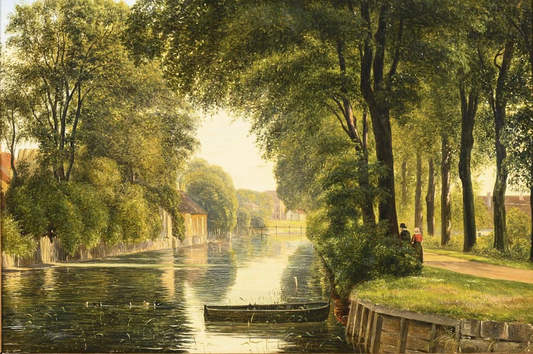 City with Canal