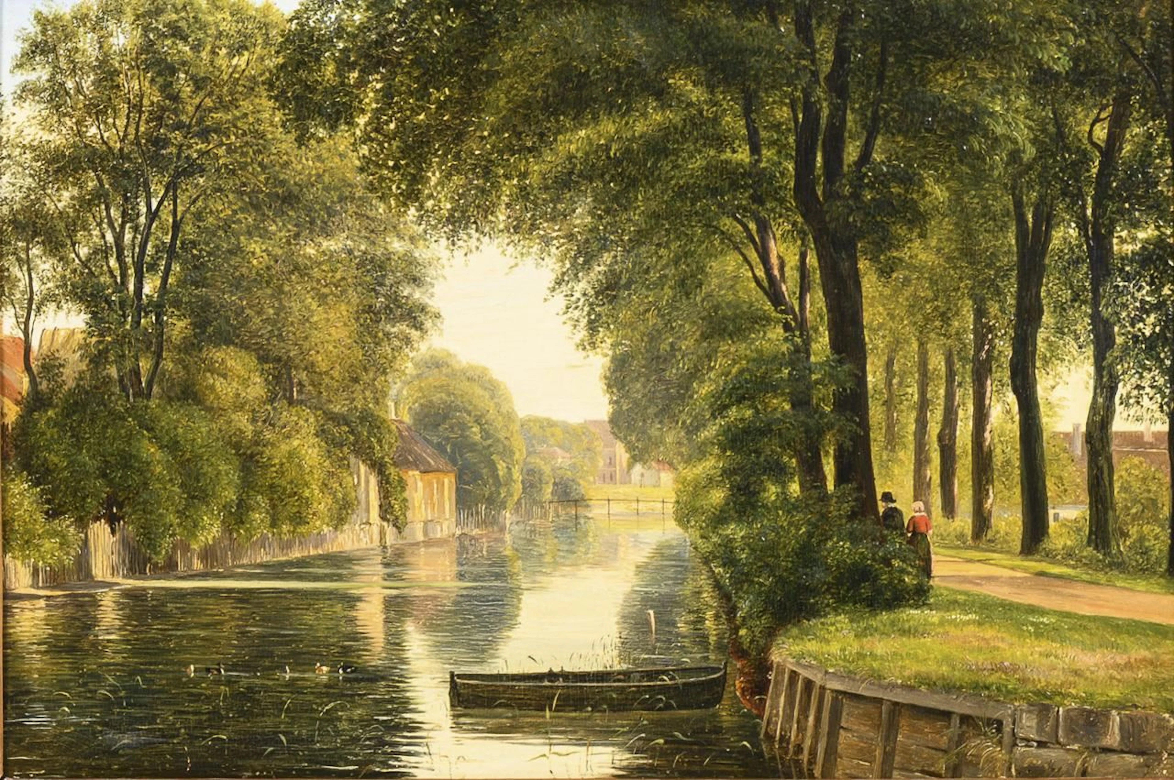 City with Canal
