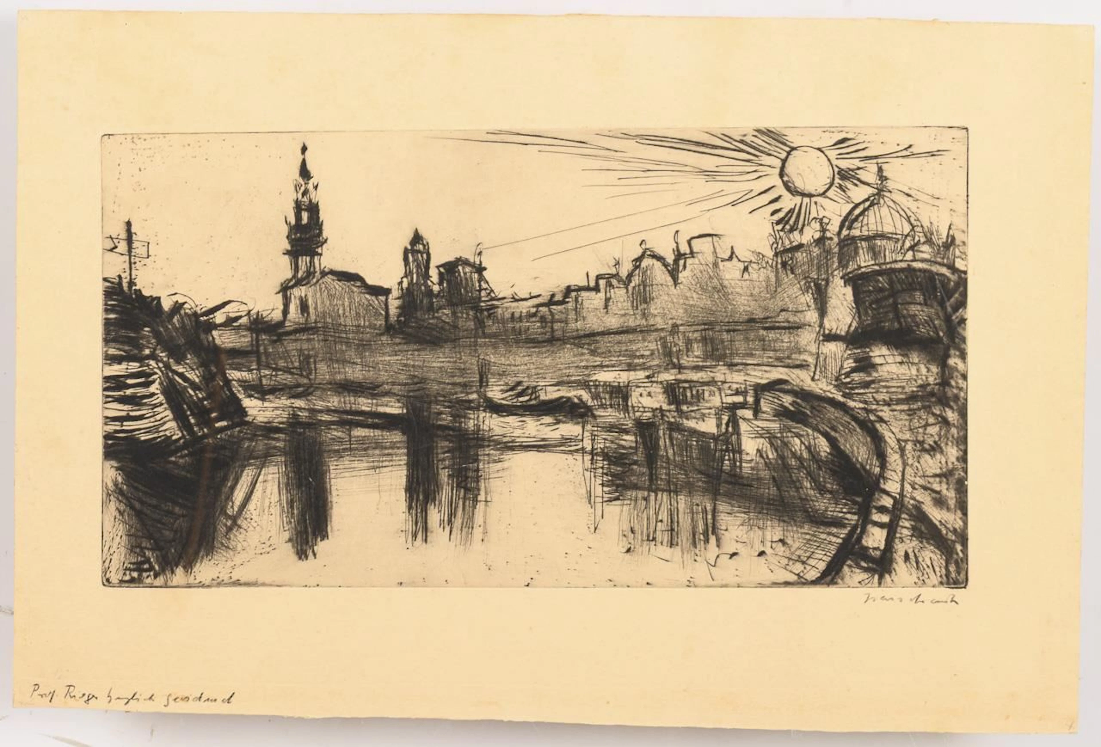 HASSEBRAUCK, Ernst(1904–1974), HASSEBRAUCK, Ernst(1904–1974), View of Dresden