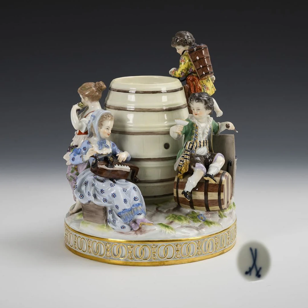 "Die Weinlese" Gardeners' Group. Meissen.
