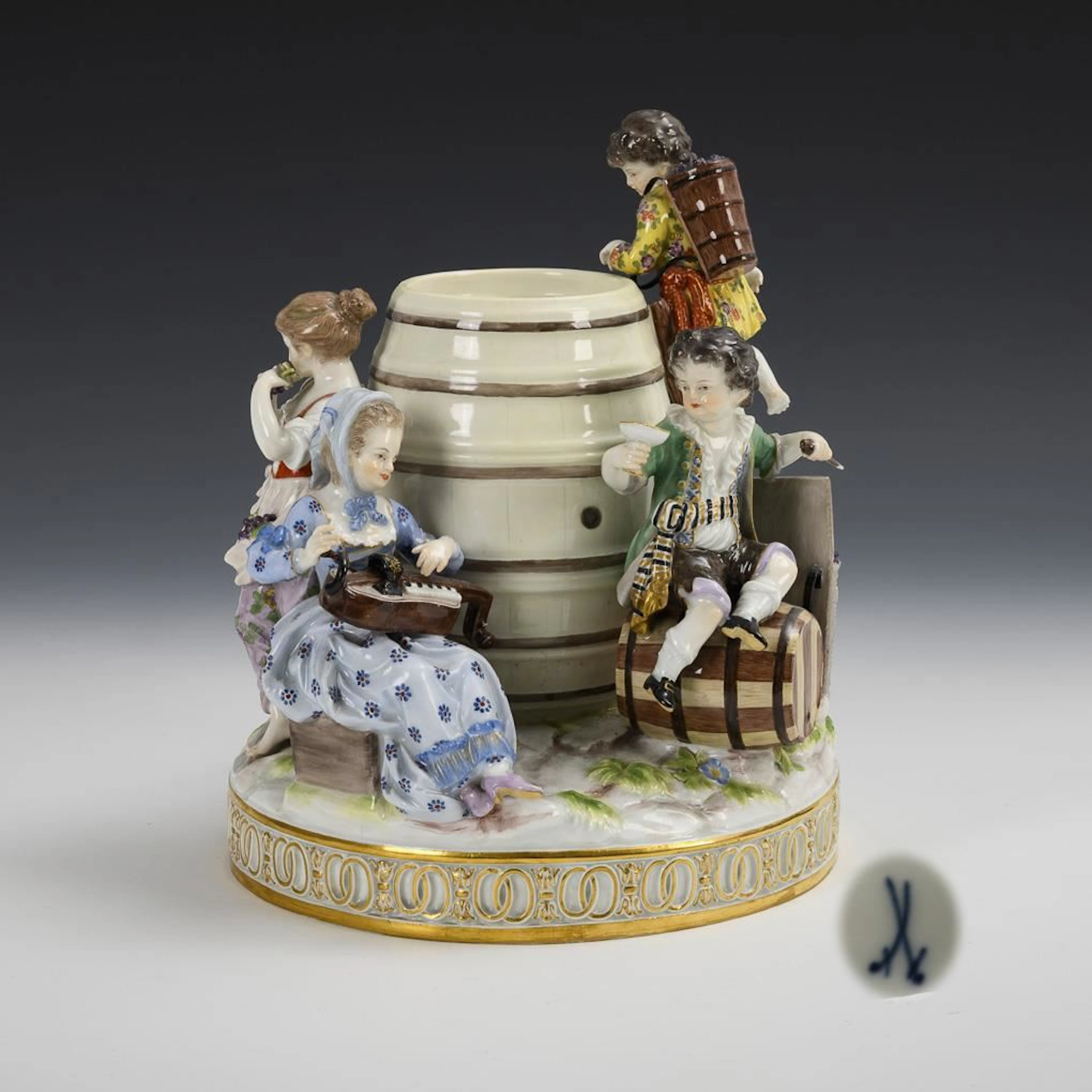 "Die Weinlese" Gardeners' Group. Meissen.