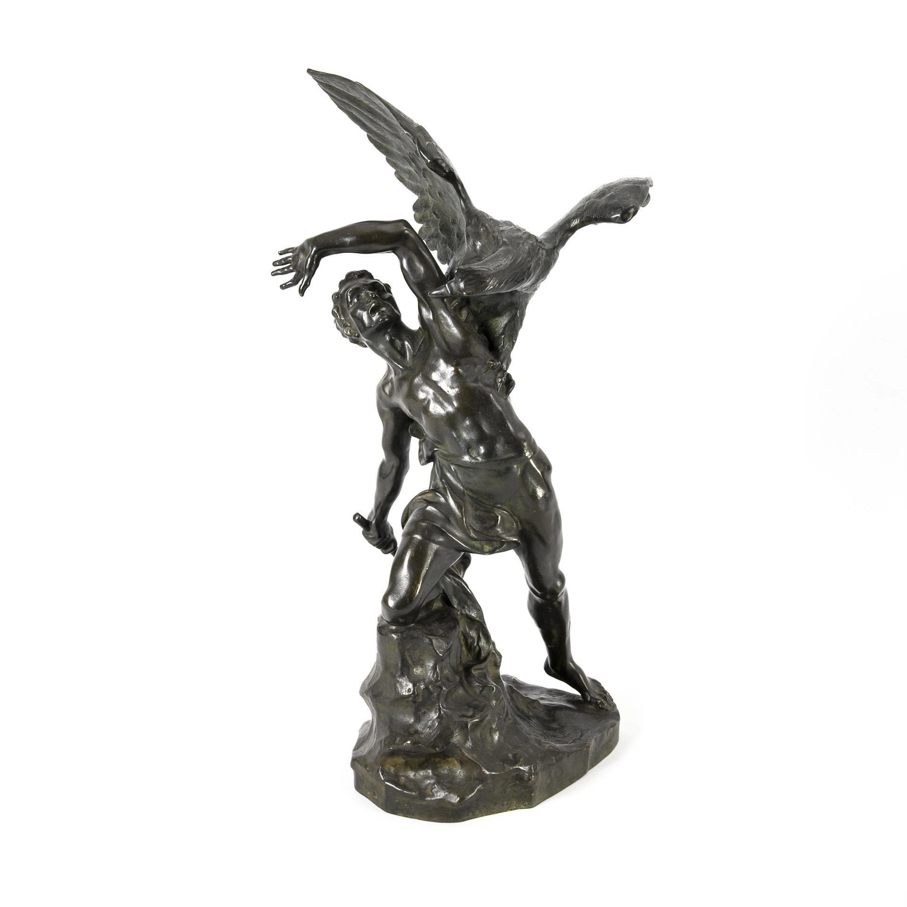 ROMBAUX, E, ROMBAUX, E, ROMBAUX, E, Prometheus, fighting with the eagle Aithon