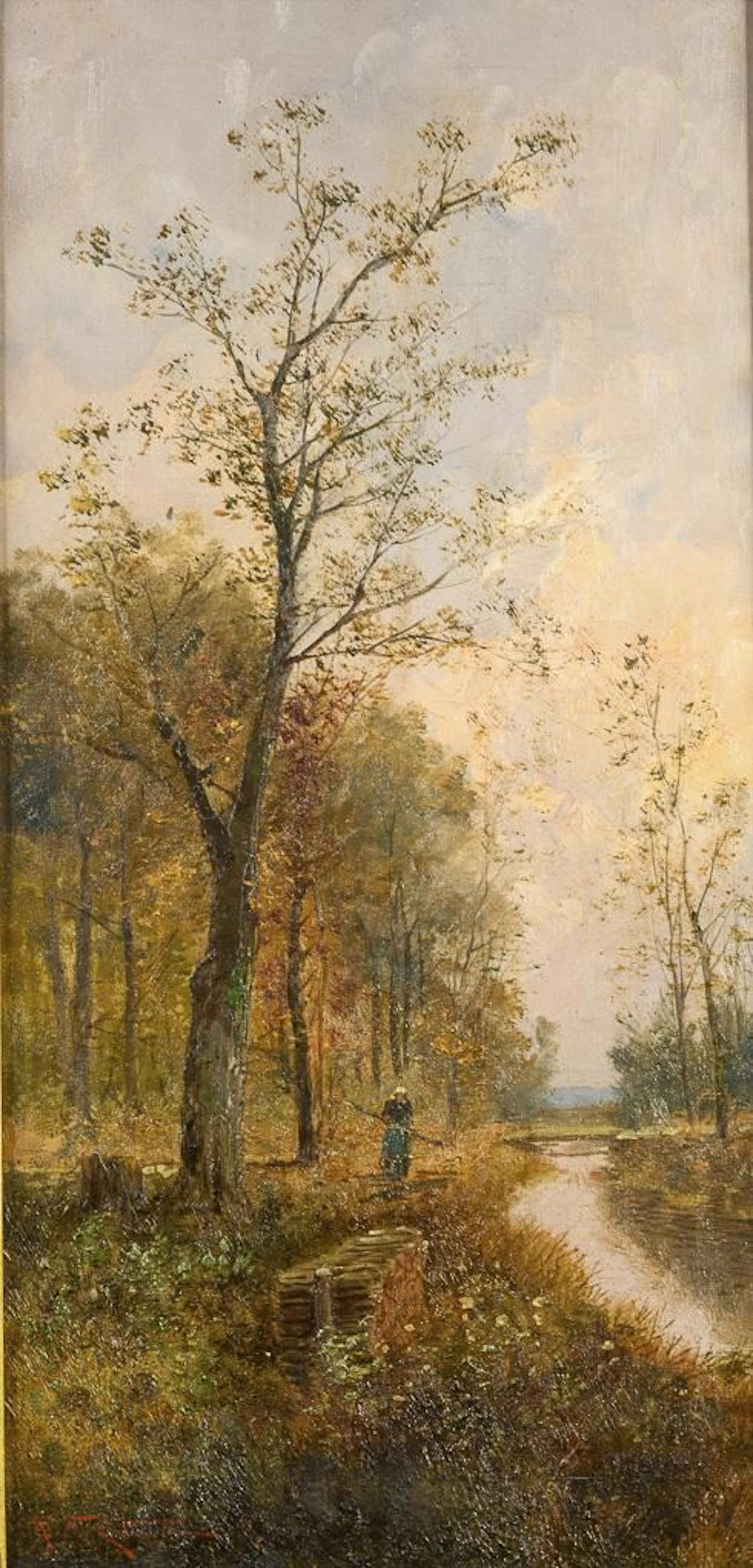 LATOUR, R. F. LATOUR, R. F. LATOUR, R. F. River Landscape