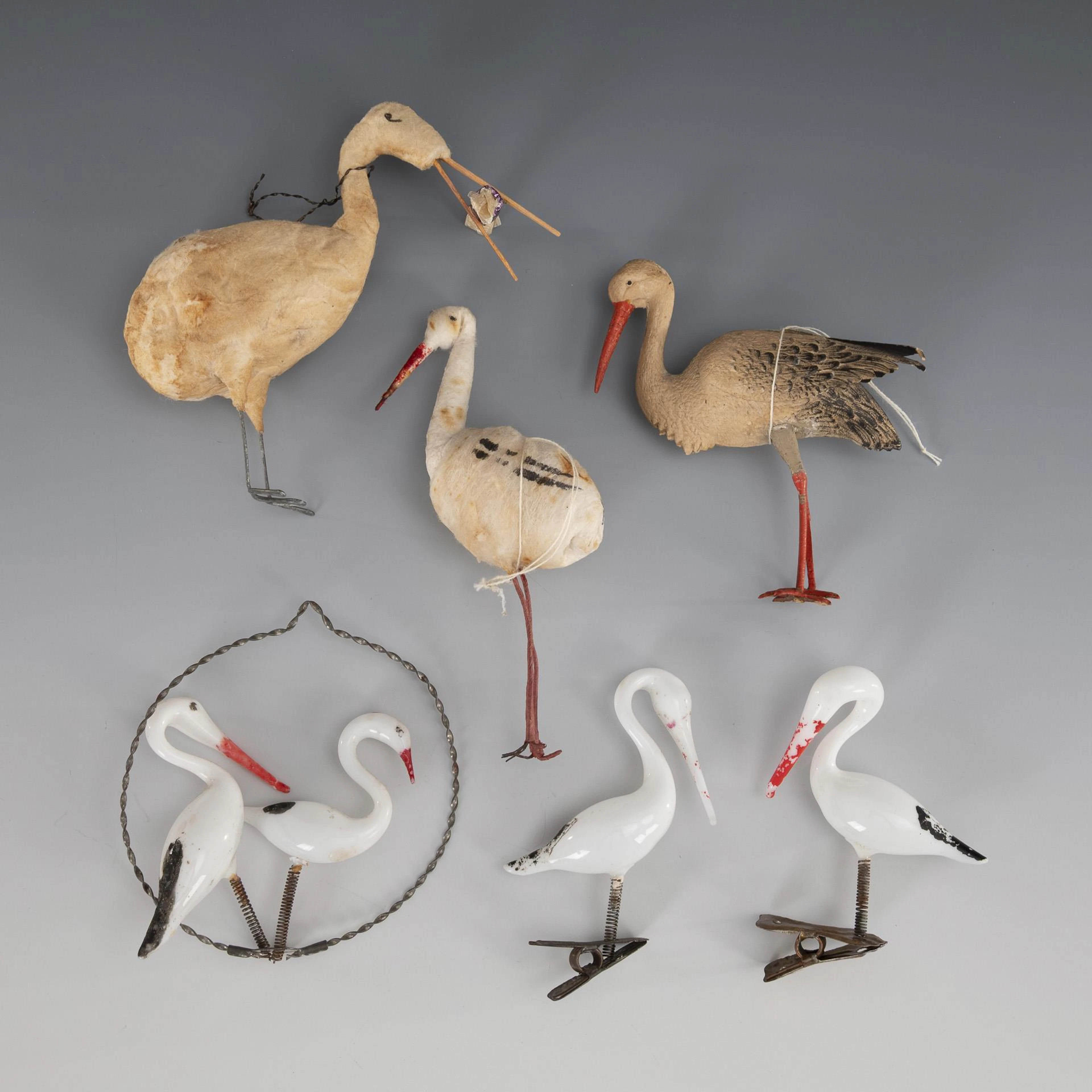 6x storks for the Christmas tree.