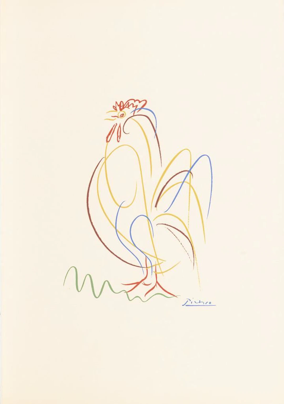 PICASSO, Pablo (1881–1973), PICASSO, Pablo (1881–1973), PICASSO, Pablo, Hahn