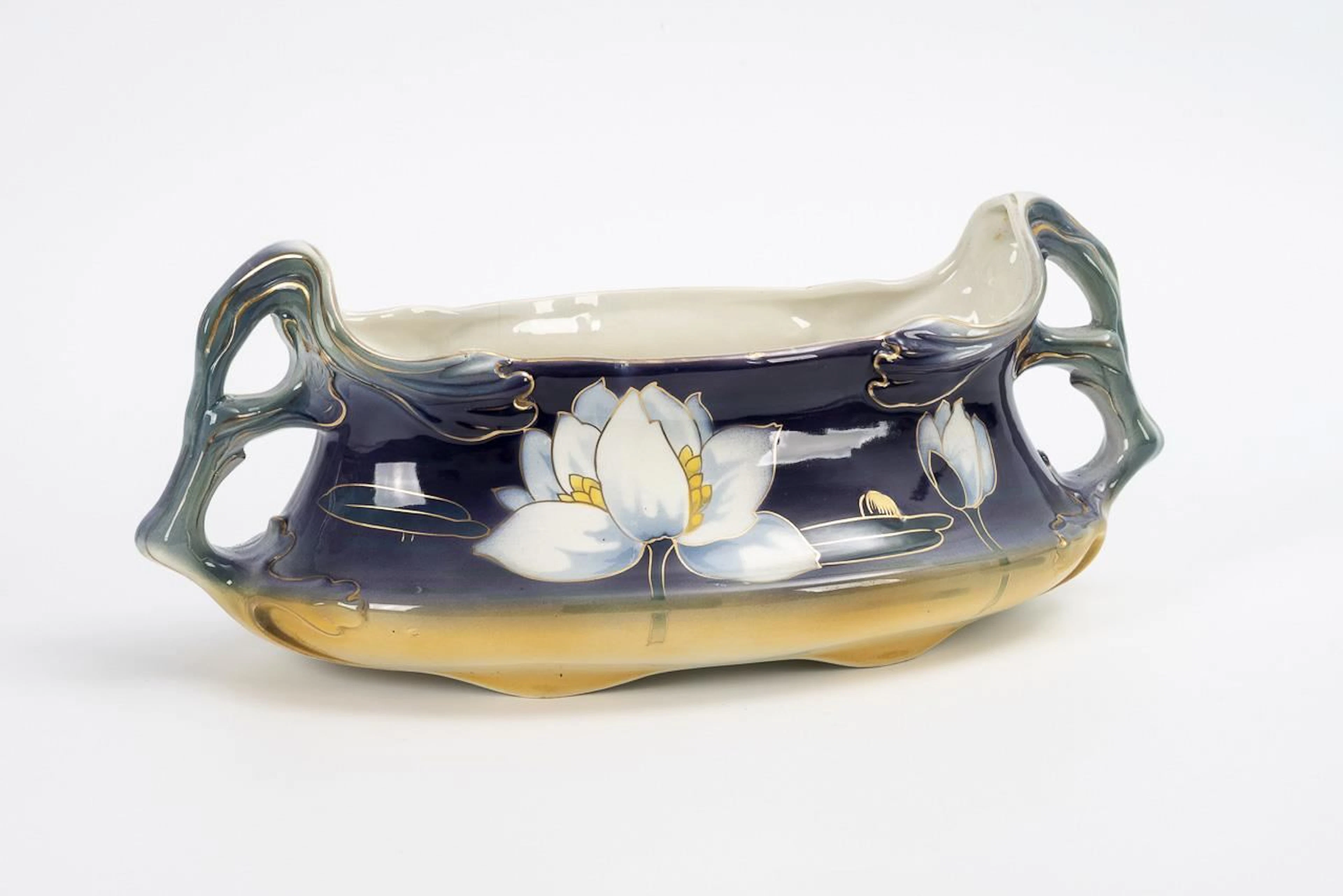 Art Nouveau jardinière. Keller & Guérin, Luneville.
