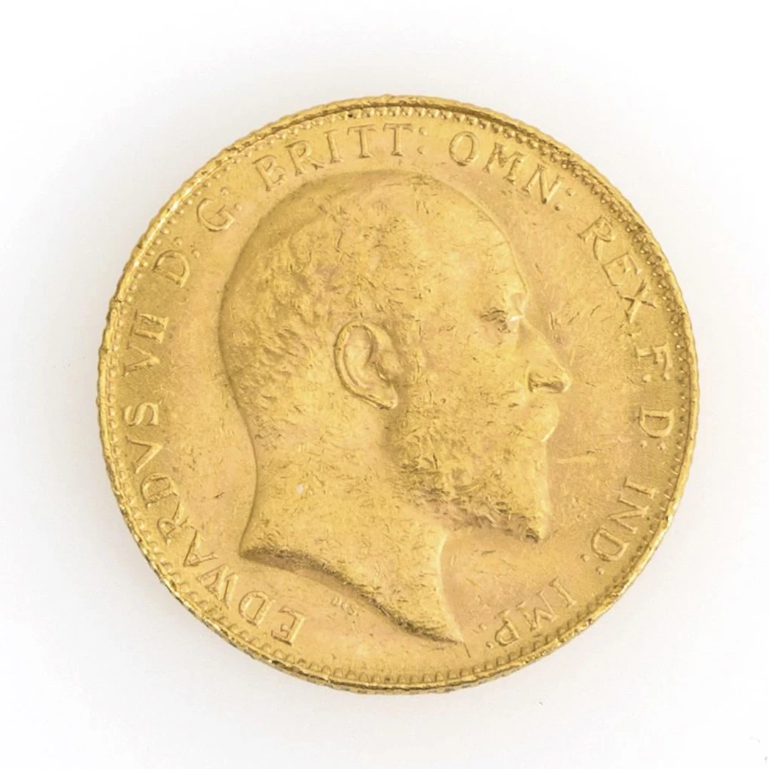 Sovereign gold coin, Edward VII.