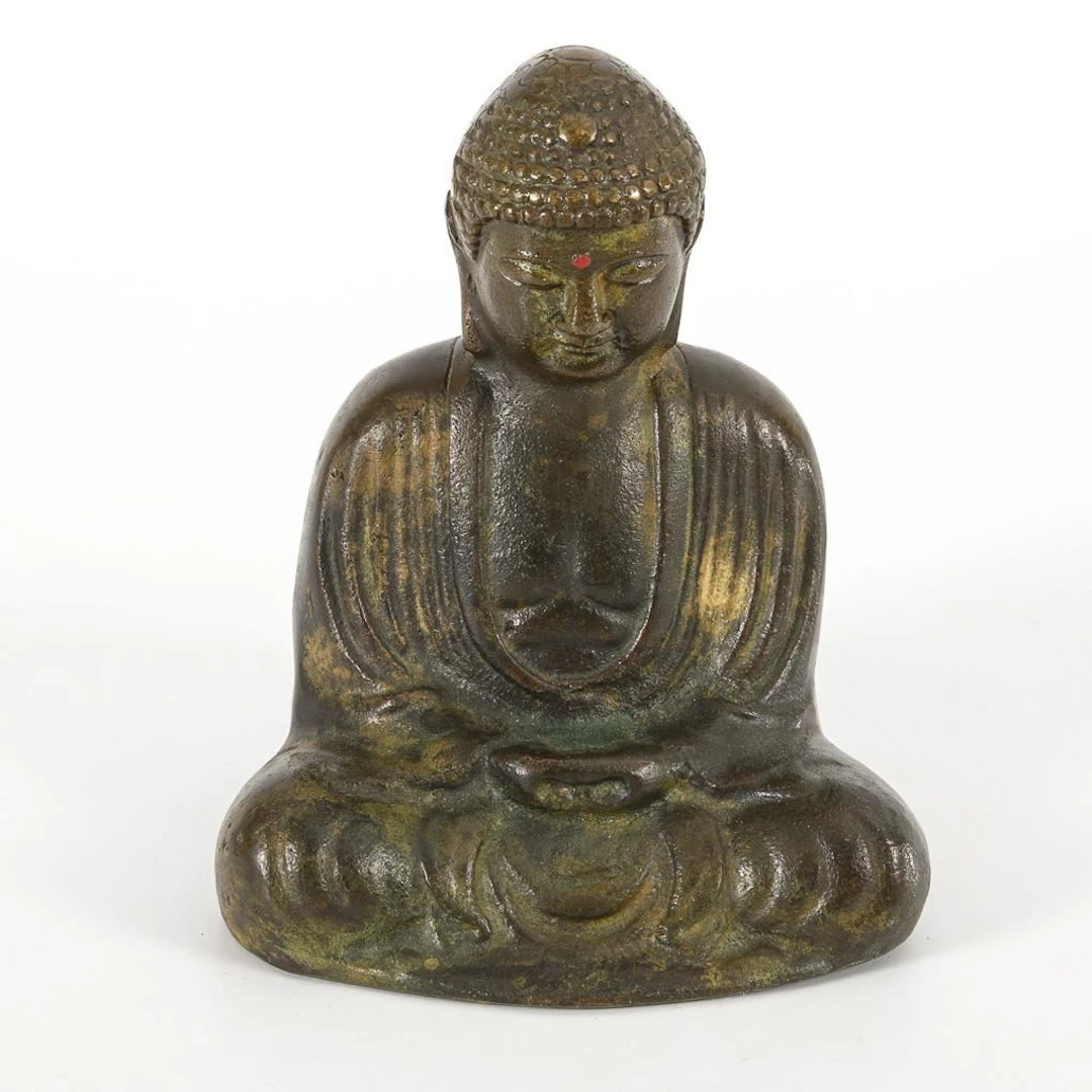 Buddha in a meditative posture.