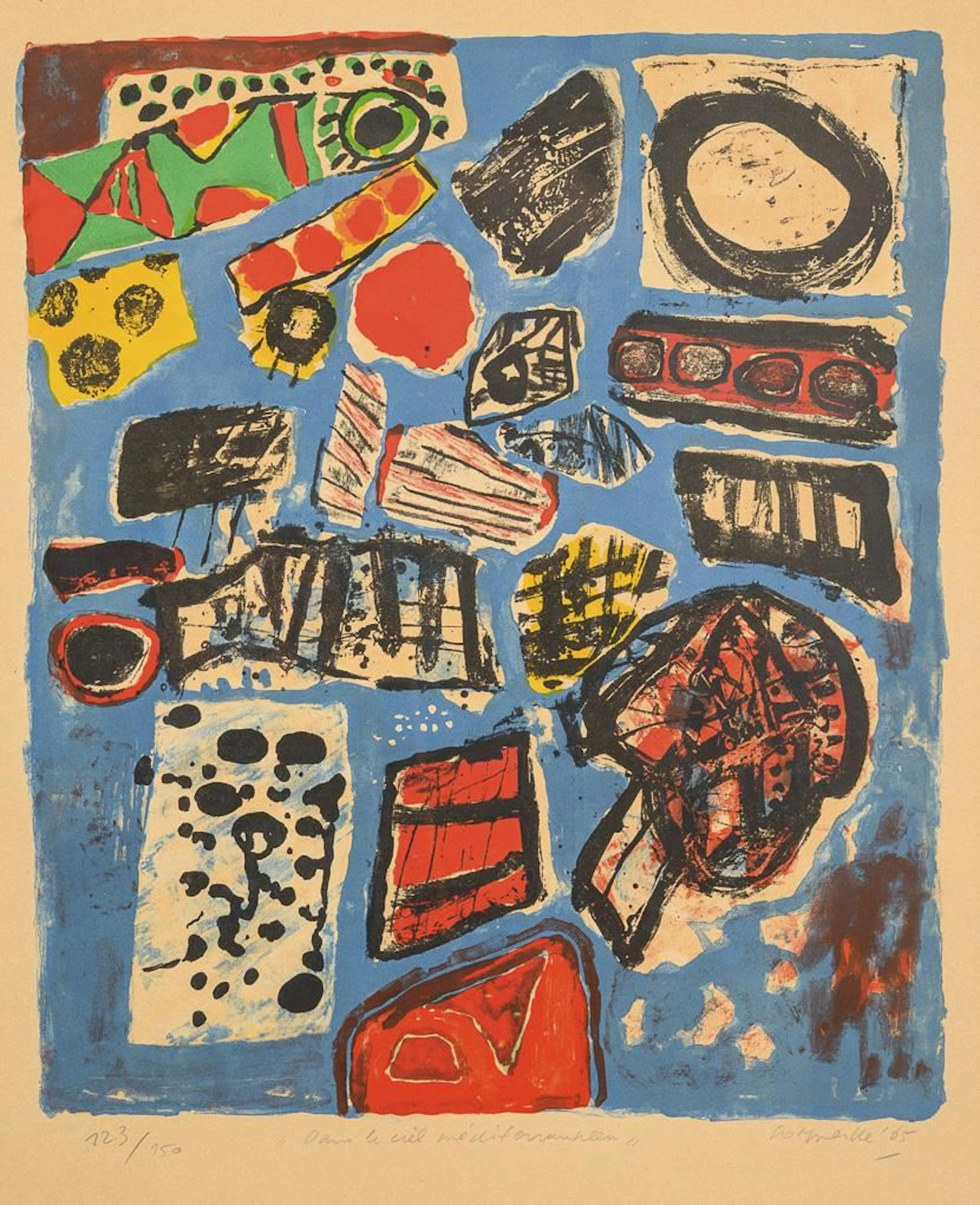 CORNEILLE, (Cornelis van Beverloo, 1922 Liège (Belgium) – 2010 Auvers-sur-Oise)