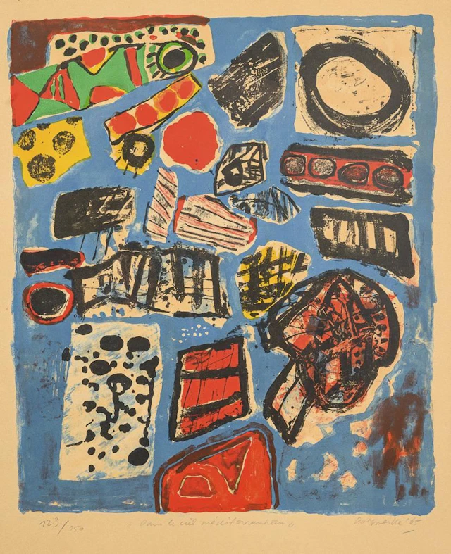 CORNEILLE, (Cornelis van Beverloo, 1922 Liège (Belgium) – 2010 Auvers-sur-Oise)