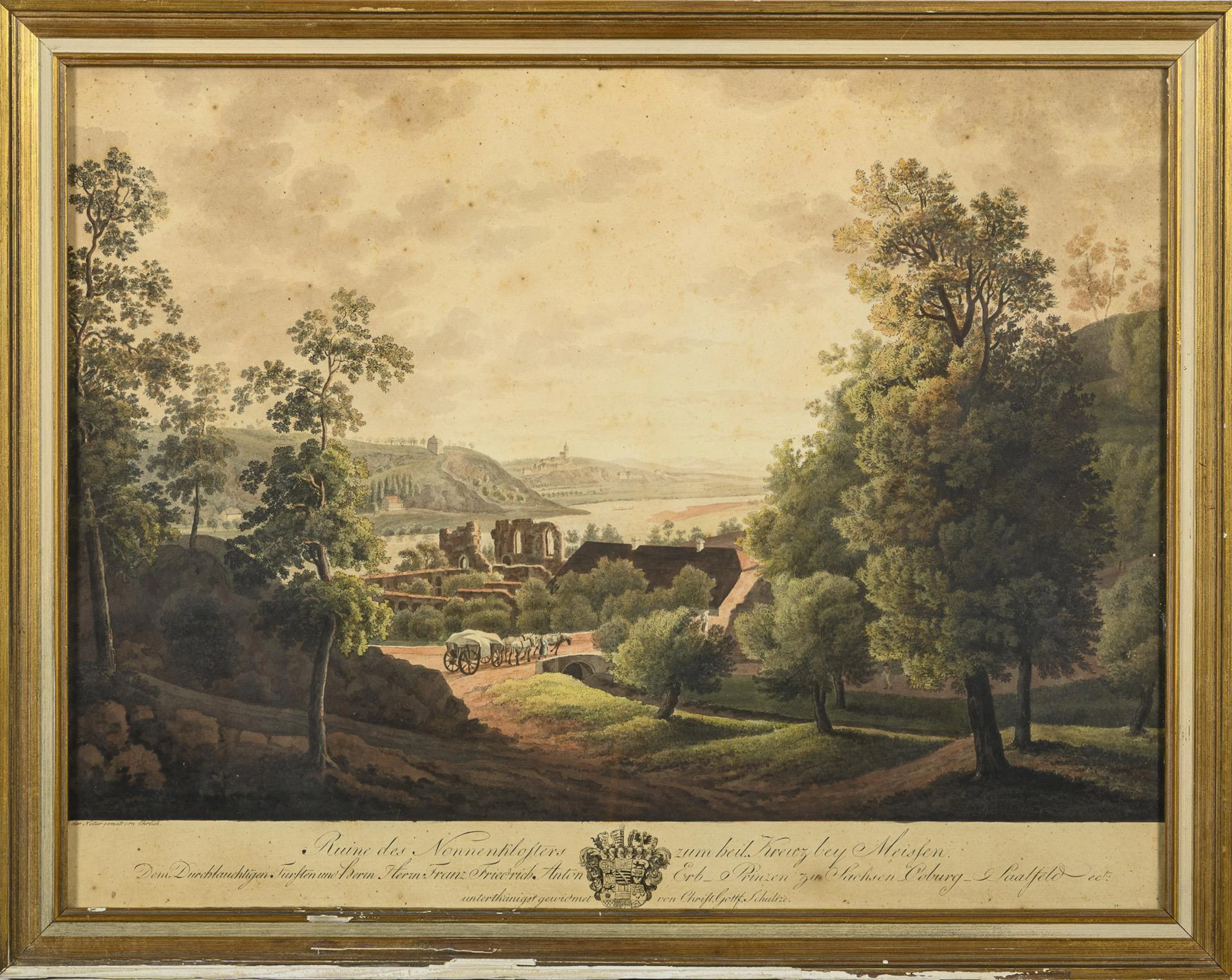 "Ruine des Nonnenklosters zum heil. Kreuz bey Meissen"