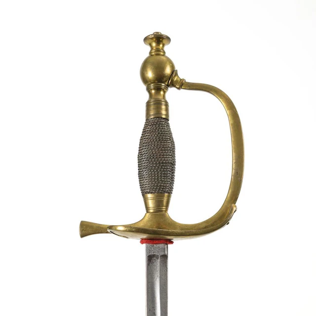 Infantry officer's sword with scabbard.