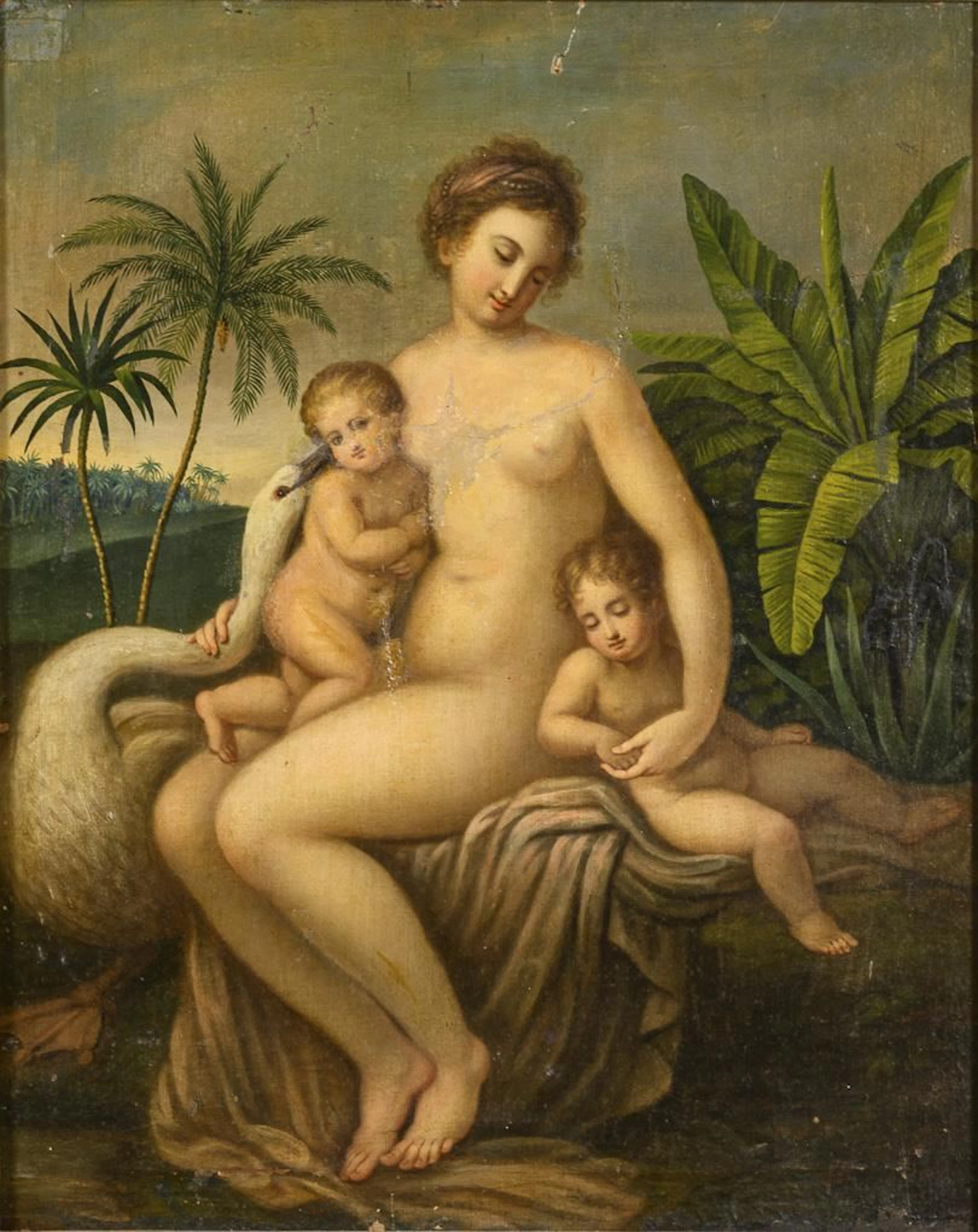 Leda with the Swan and Her Children