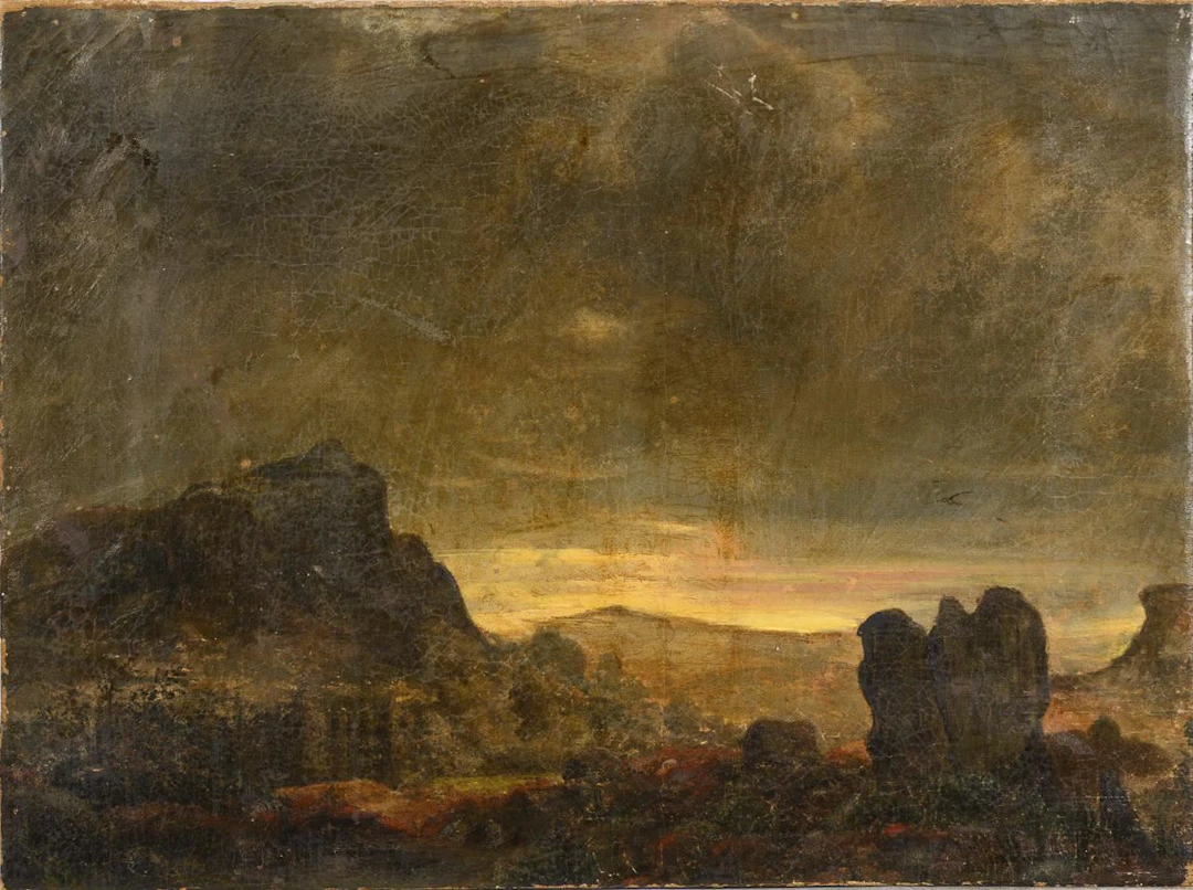Evening Landscape, ca. 1900
