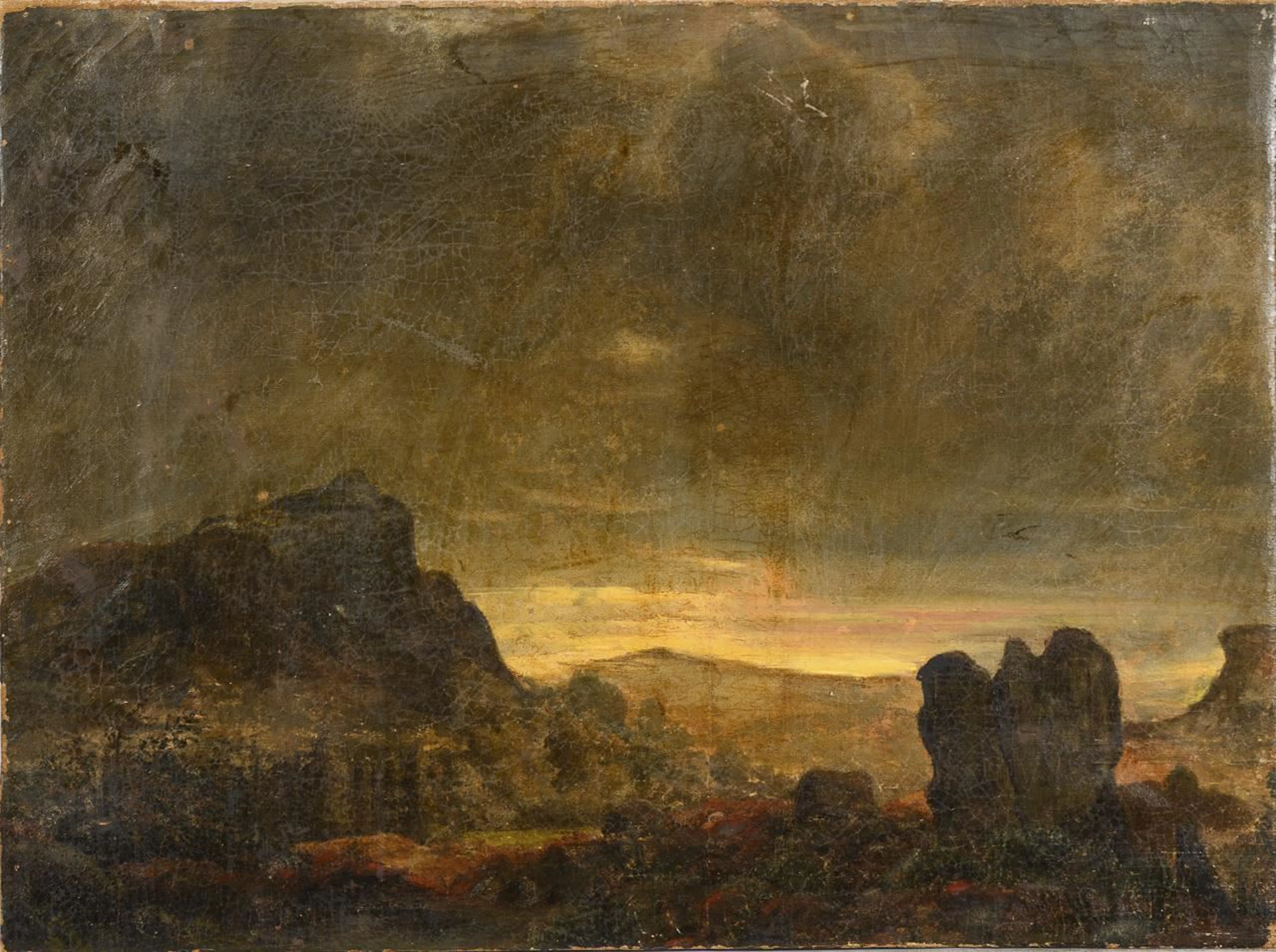 Evening Landscape, ca. 1900