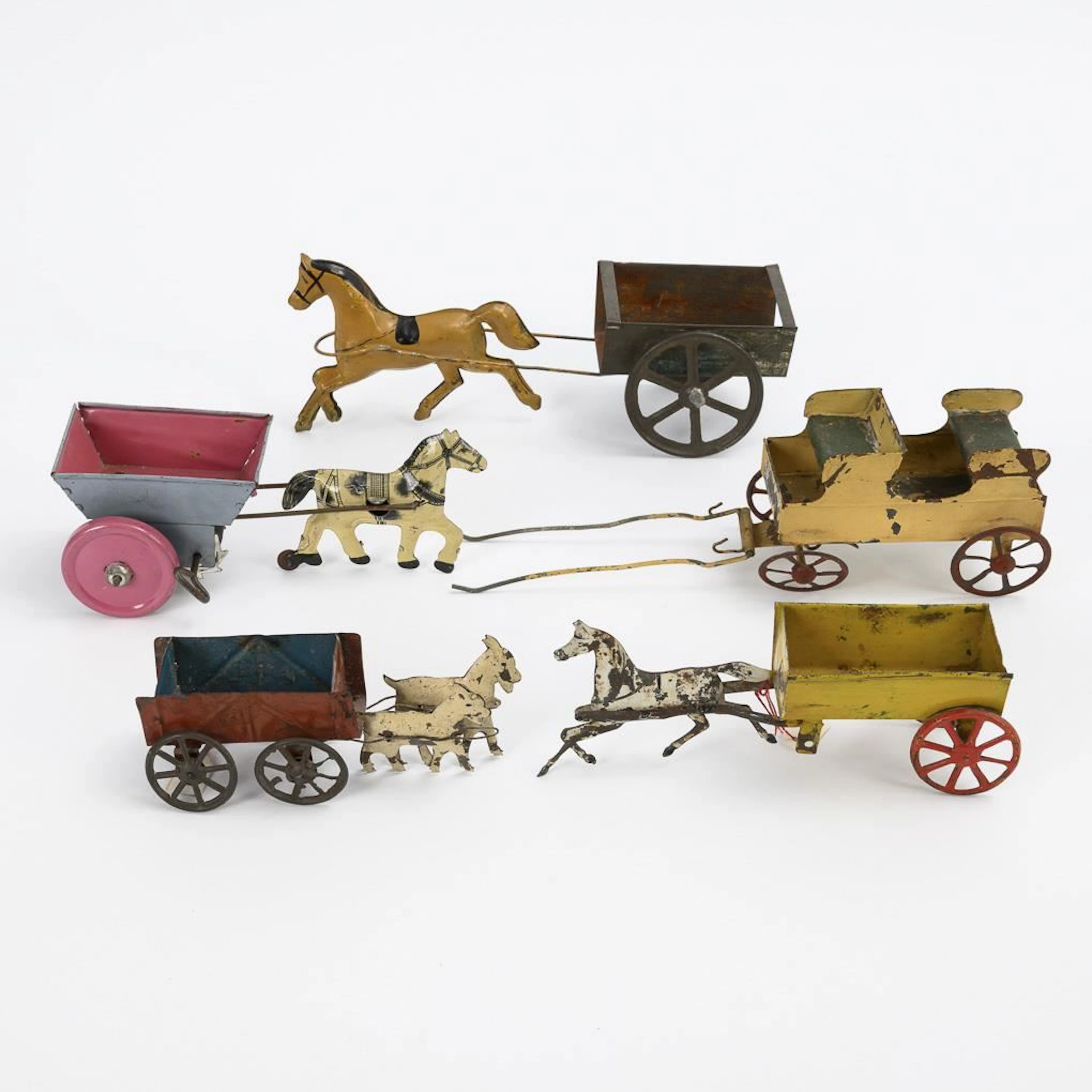 5 Tin Cars.