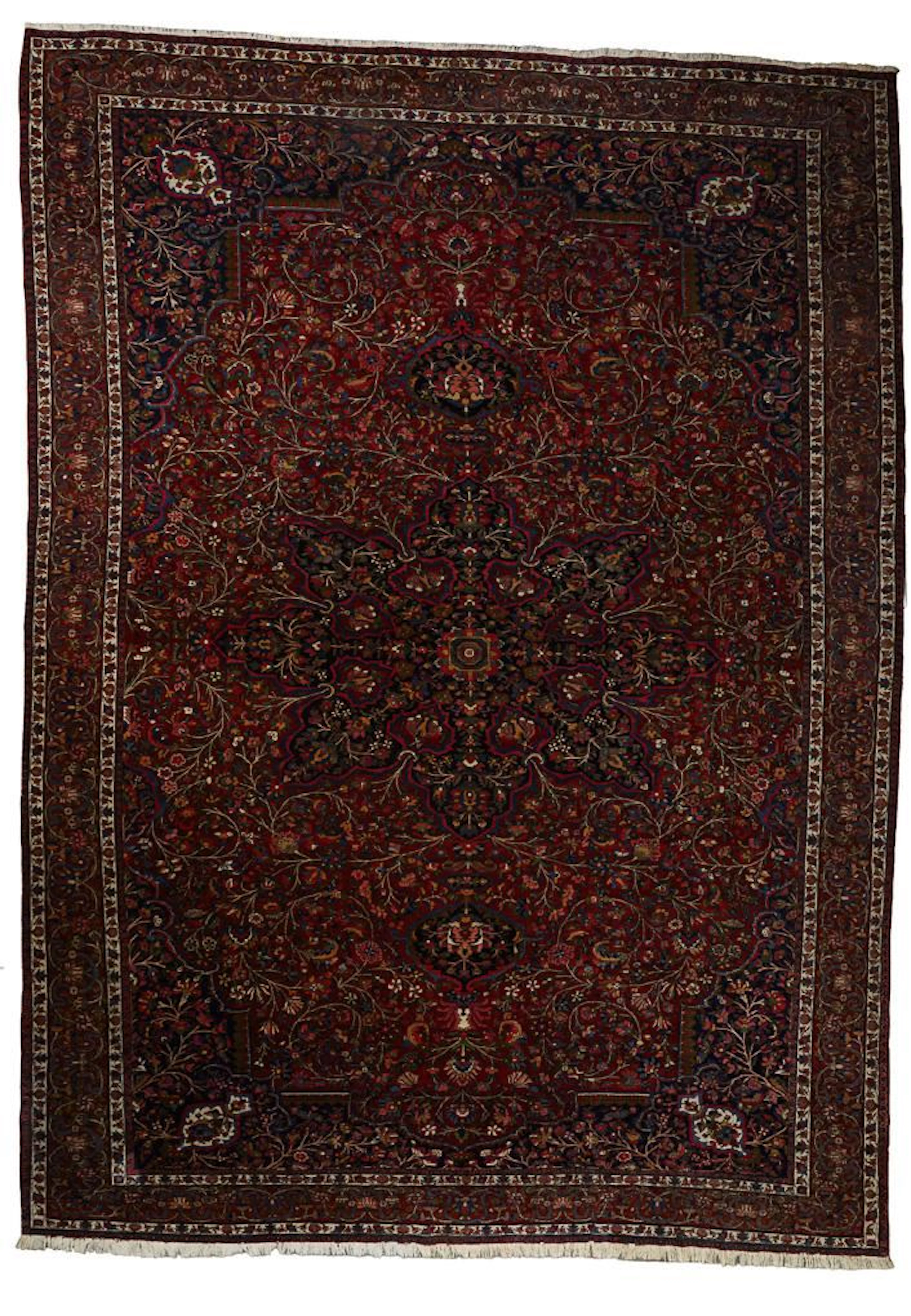 Large medallion rug.