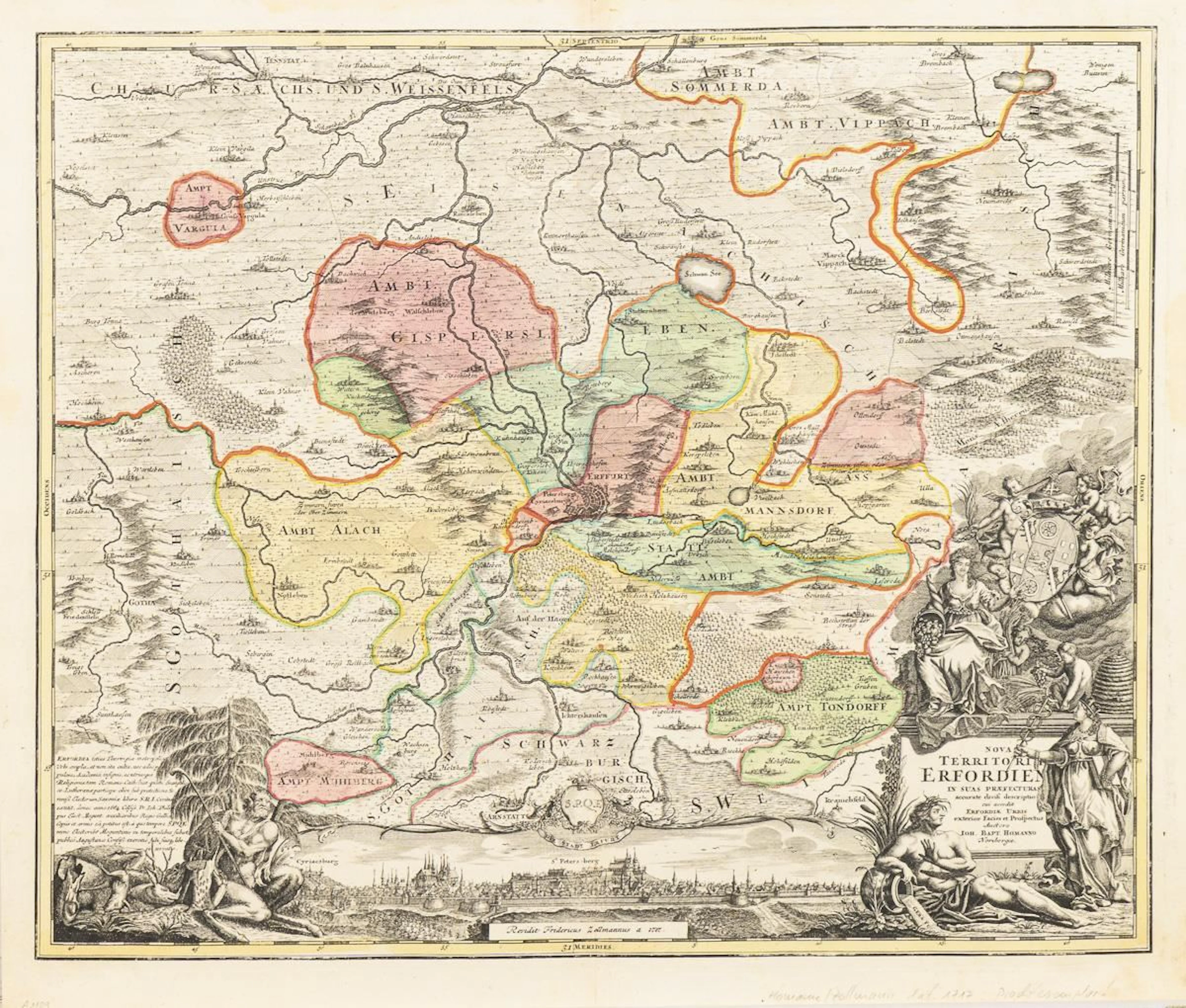 Map of Erfurt