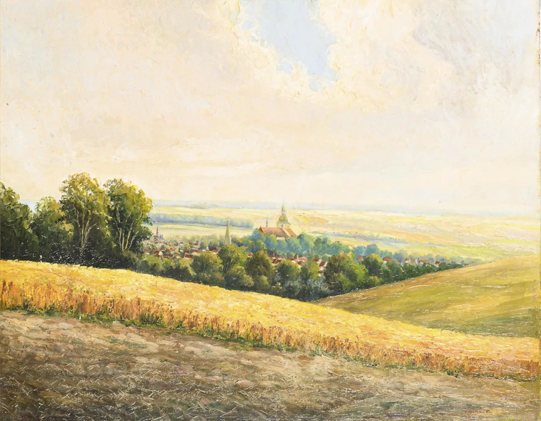 HEIME, R. HEIME, R. HEIME, R. Thuringian Landscape